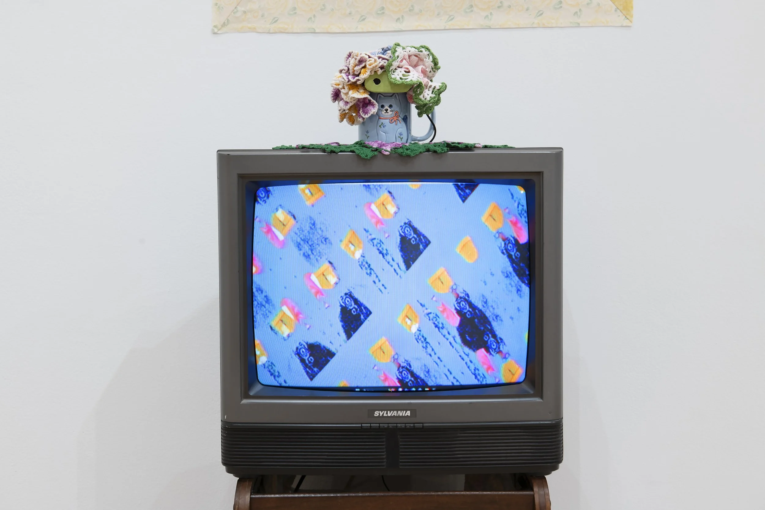 "After Tammy Faye"

Digital collage manipulation of live feed video 

Dimensions Variable, Photo Credit: John Carlano