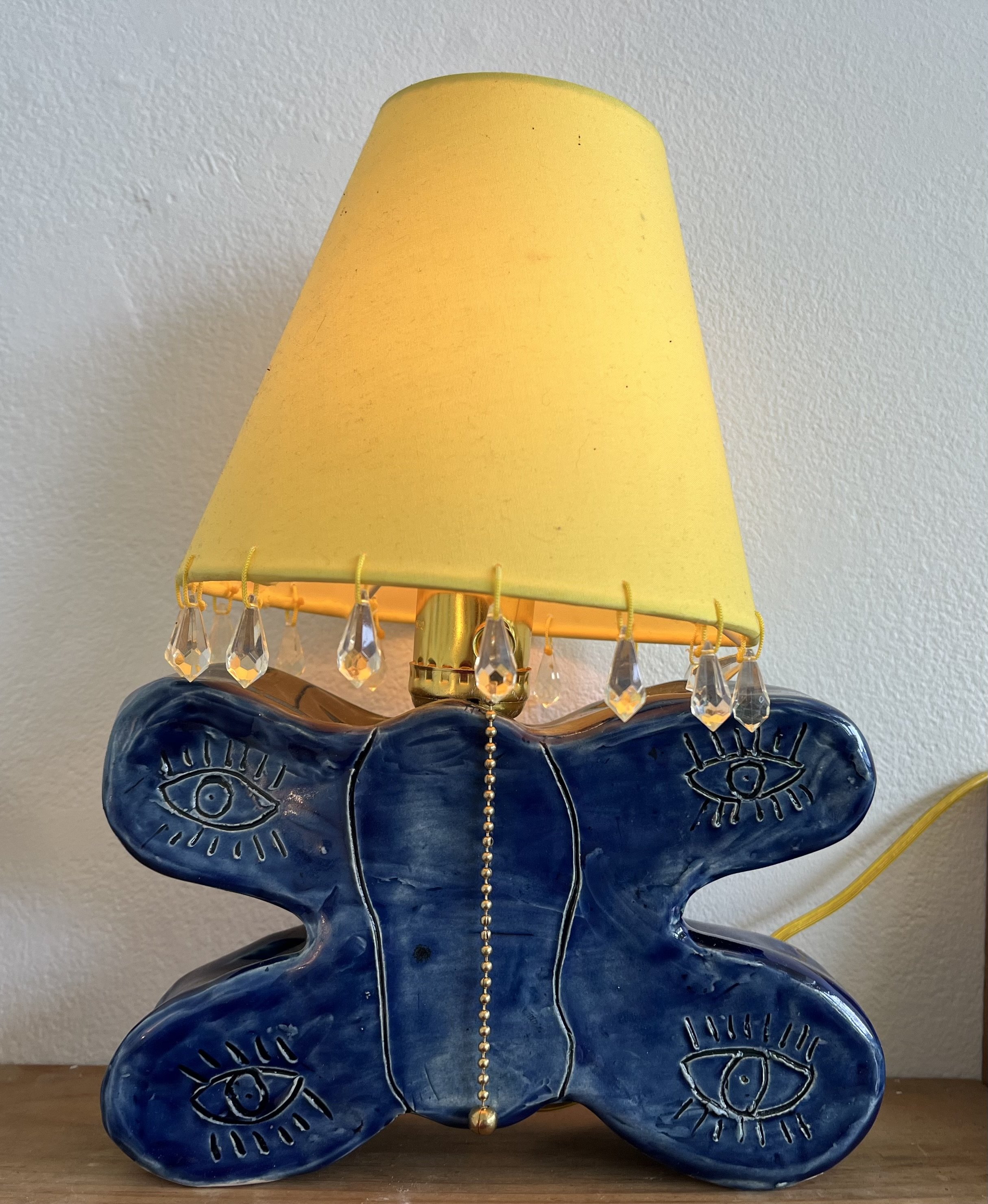 Untitled Lamp, 2023, Ceramic, 10" x 7"