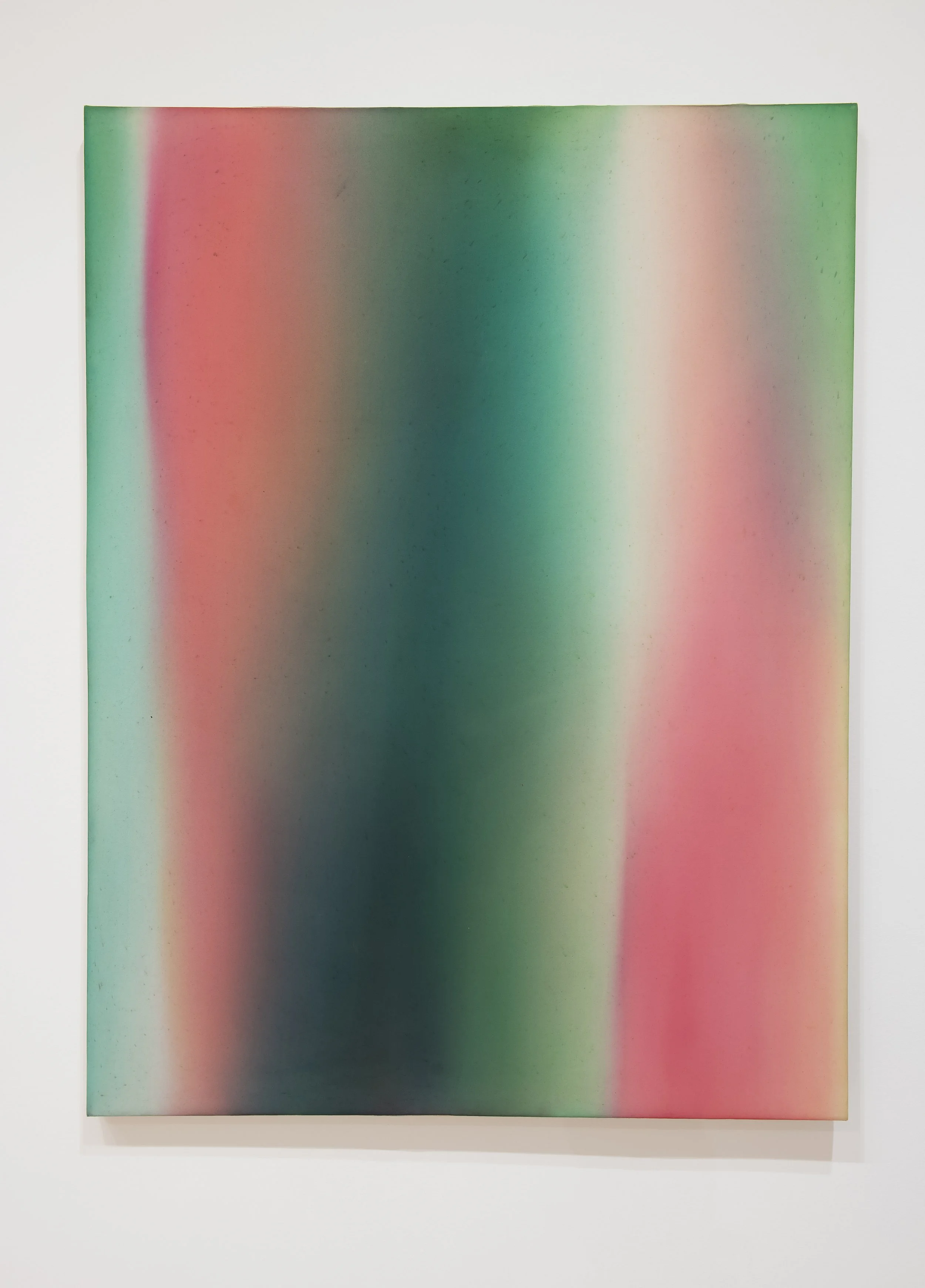 "soft beams," 36in x 28in, acrylic on canvas, 2026, Photo Credit: John Carlano