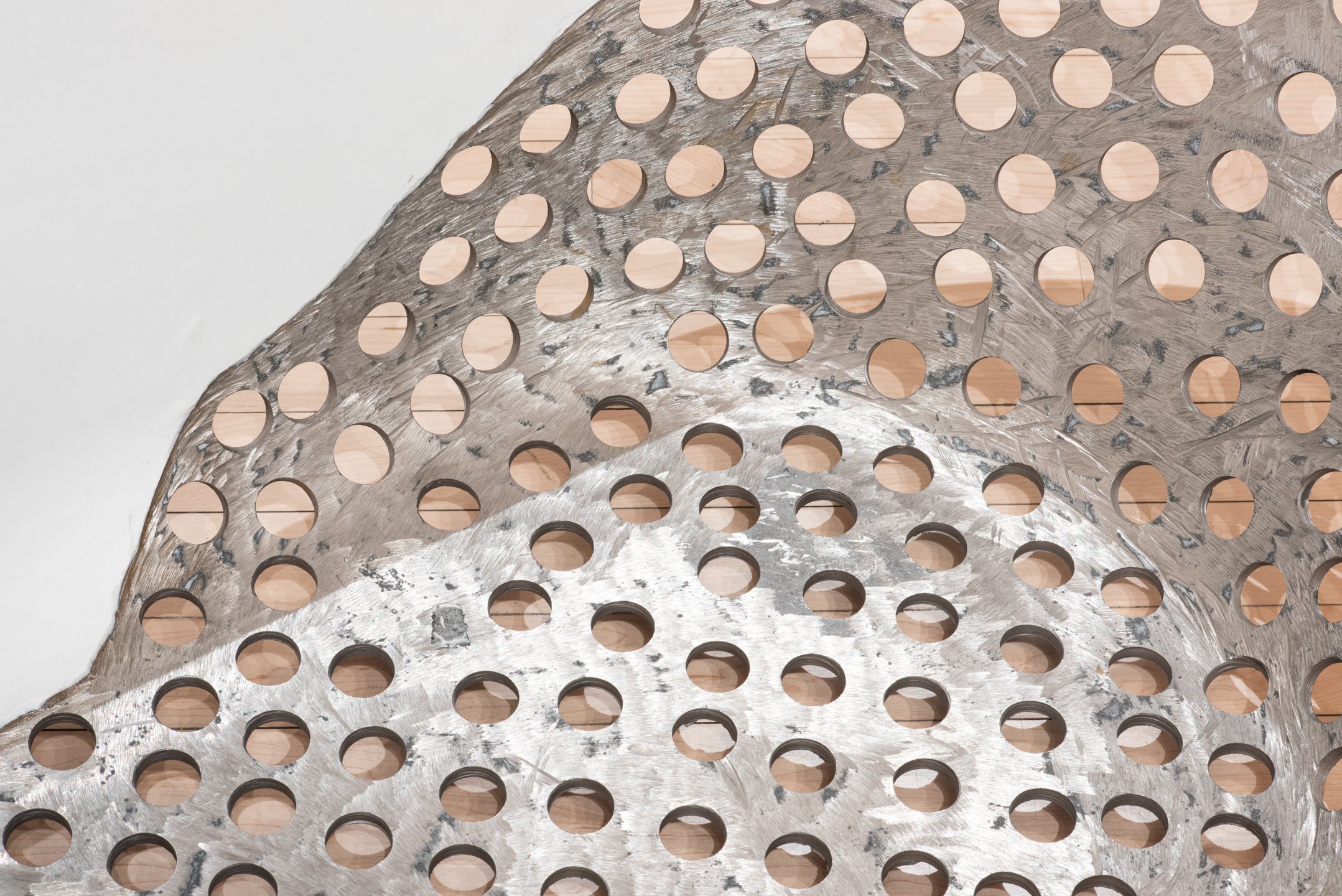 "Sunk" 2024, 59.5"x29.2"x19", cast iron tub. My body and all its holes.