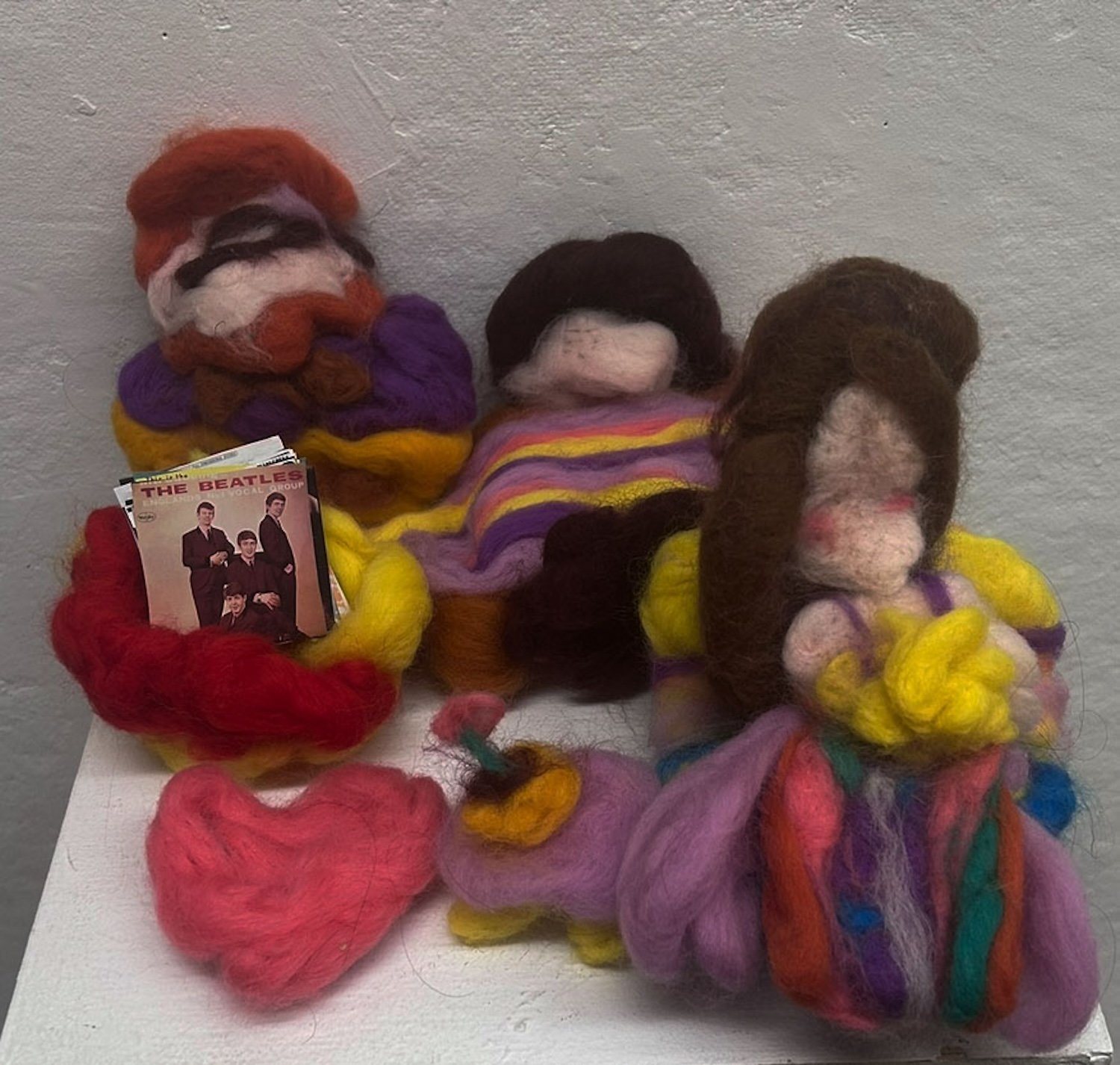 Doll set, Felt, 2024