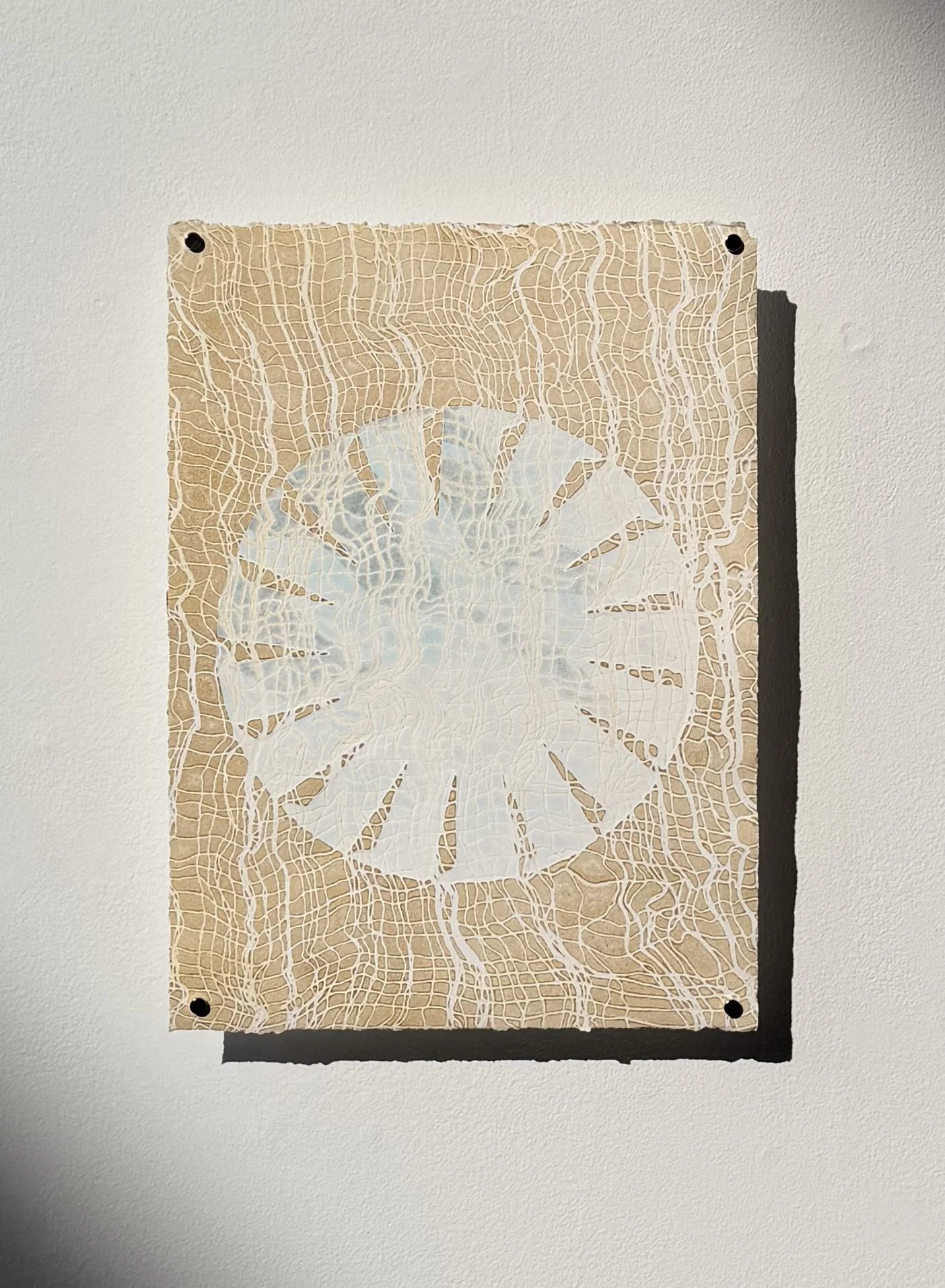     Untitled, monoprint, 2025, 9" x 12"