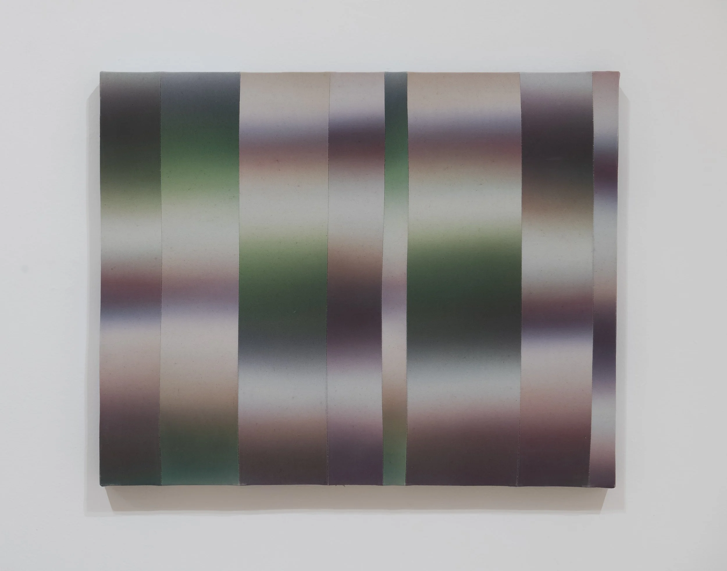 "Fractured Glow," acrylic on canvas, 24in x 30in, 2026, Photo Credit: John Carlano