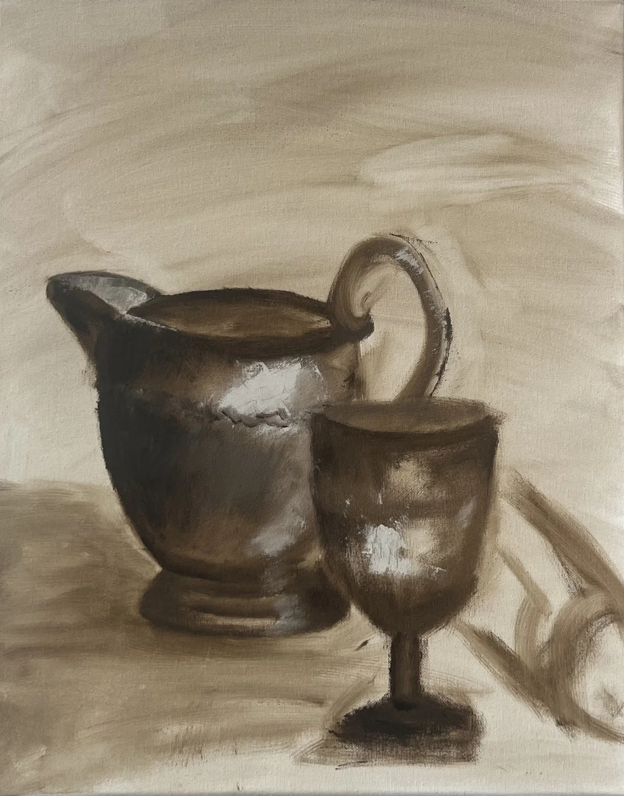 Untitled, 2025, Oil on canvas, 11" x 14" 