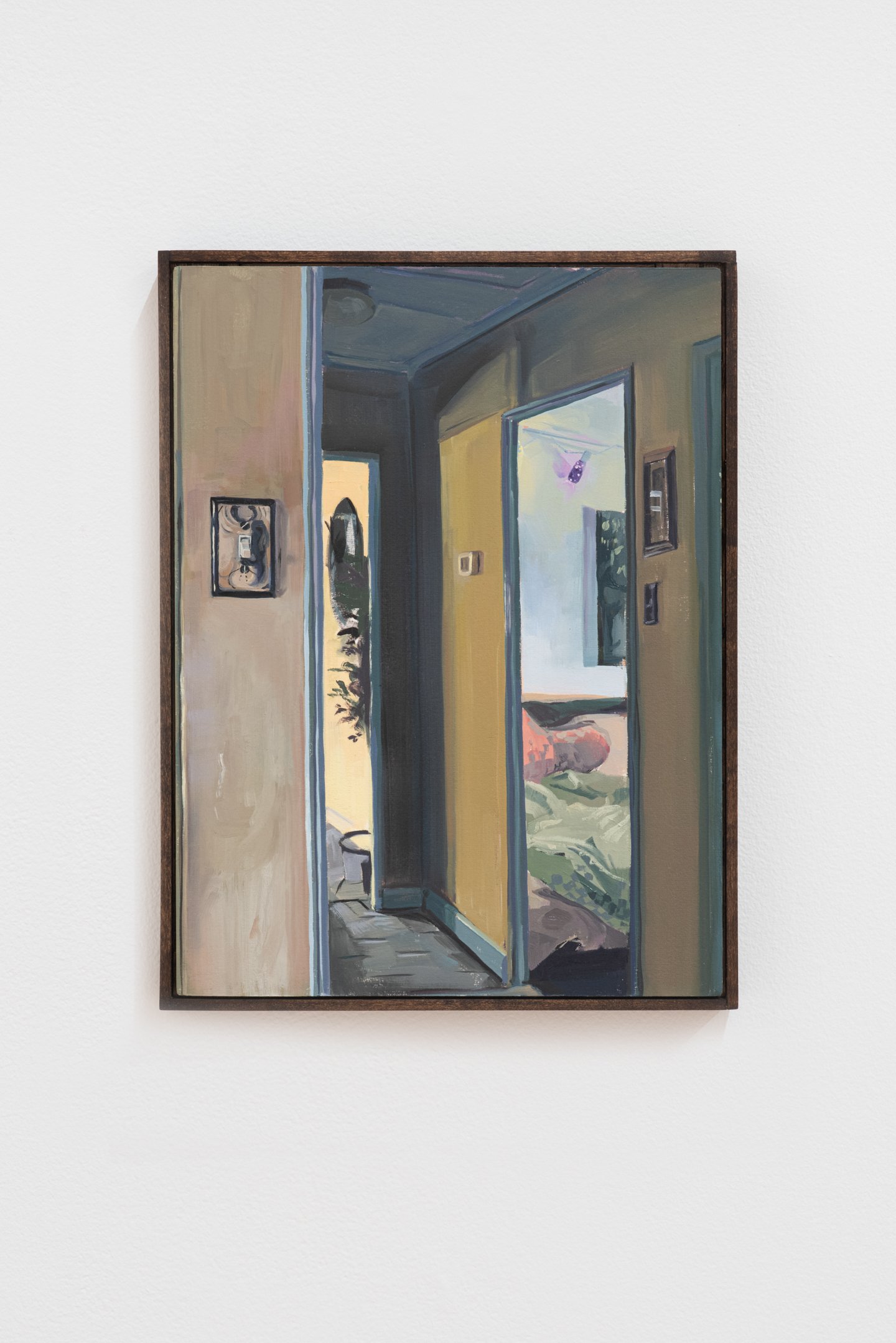 "Midday Subtleties," oil on paper mounted on aluminum, 12" x 16", 2025, Photo Credit: Neighboring States