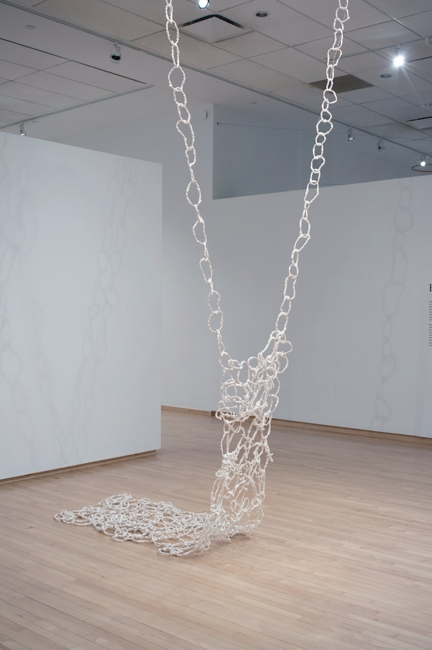 "Shoal" 
Porcelain. 48 x 48 x 168 in.