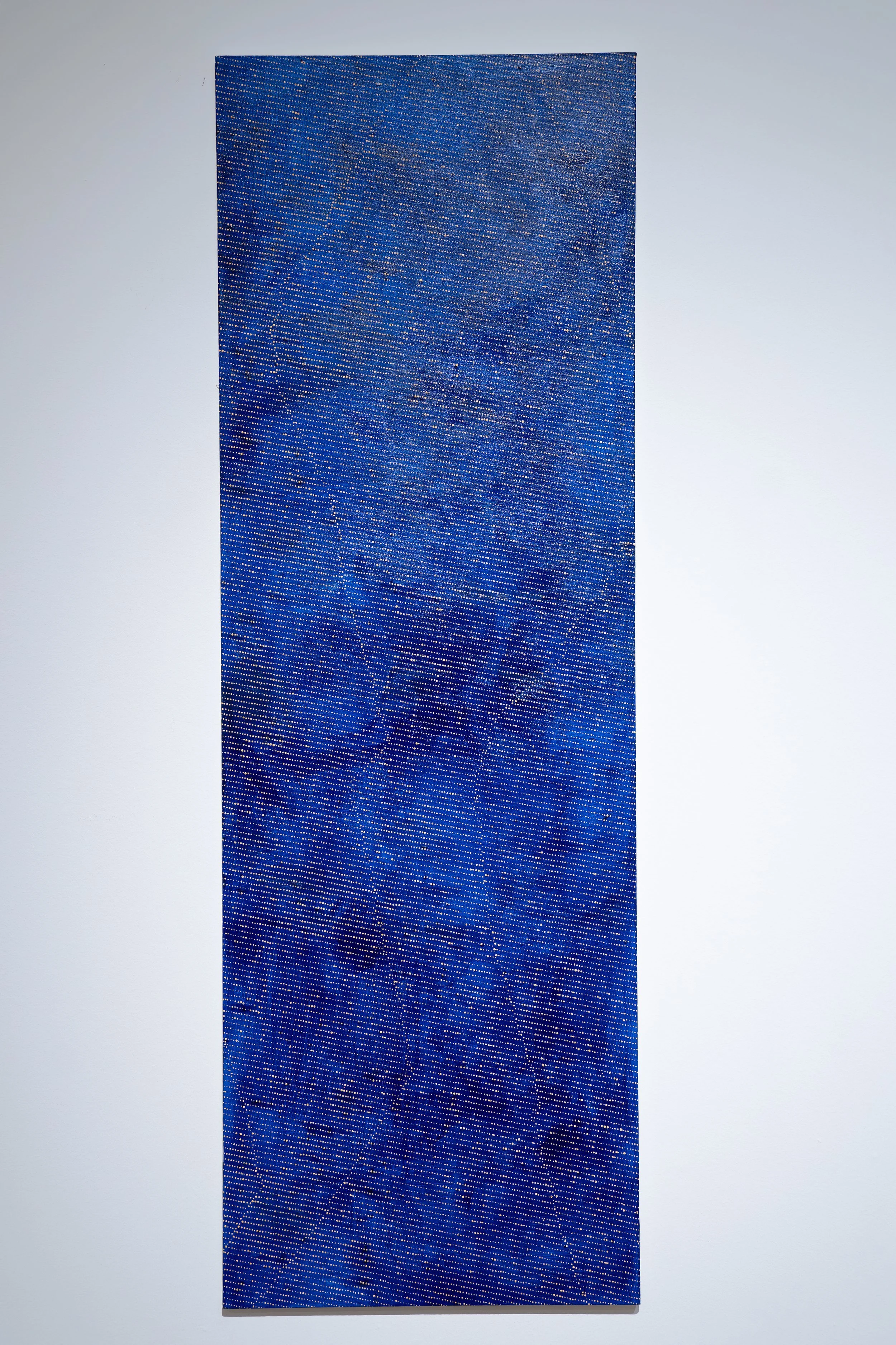 Brianna Howard, 
Noise Floor, 
2026, 
Acrylic on canvas mounted on wood. 
72" x 24" x 1/2"
