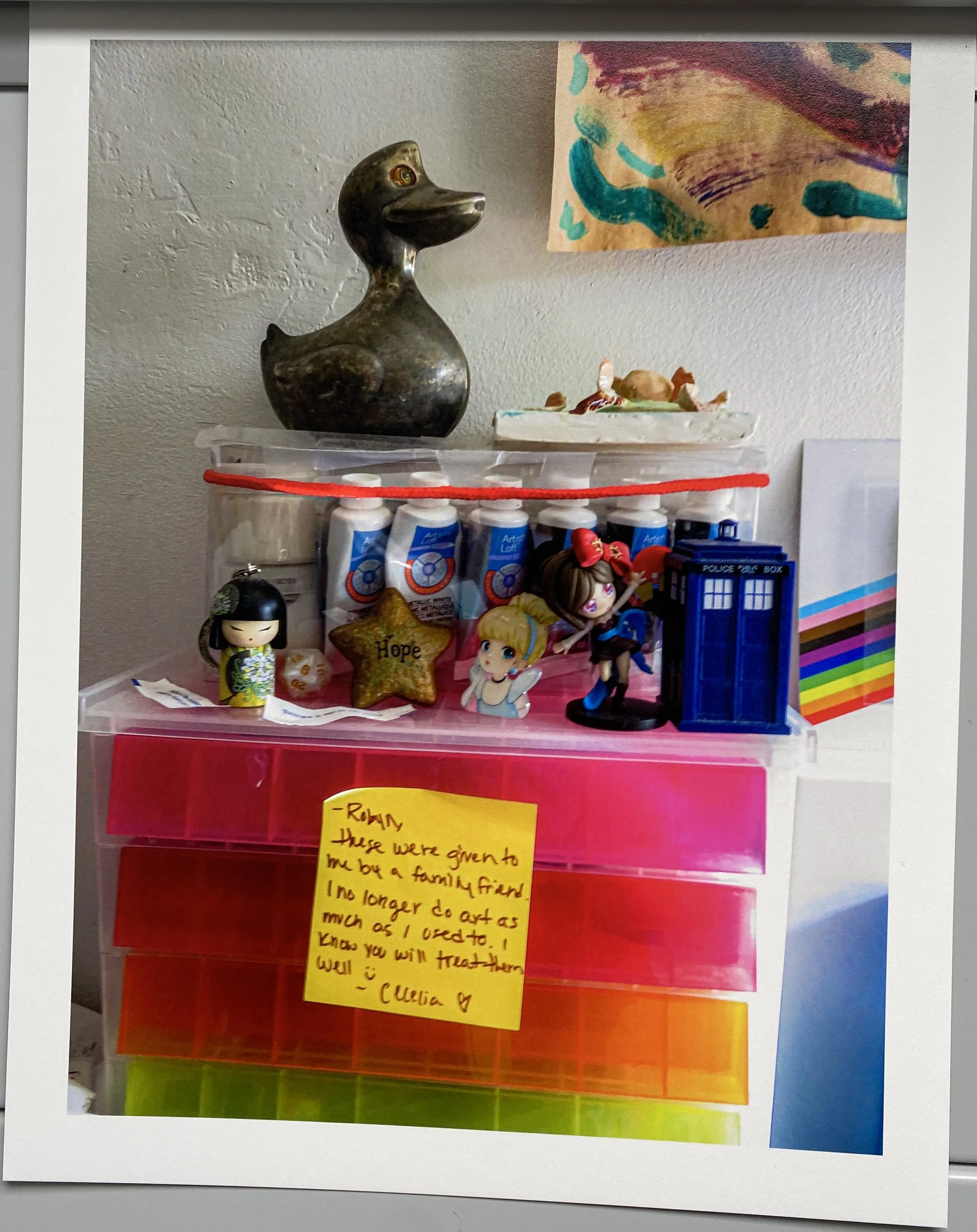 "Collection of Memories" 2024, Digital Photography, 14” x 17"