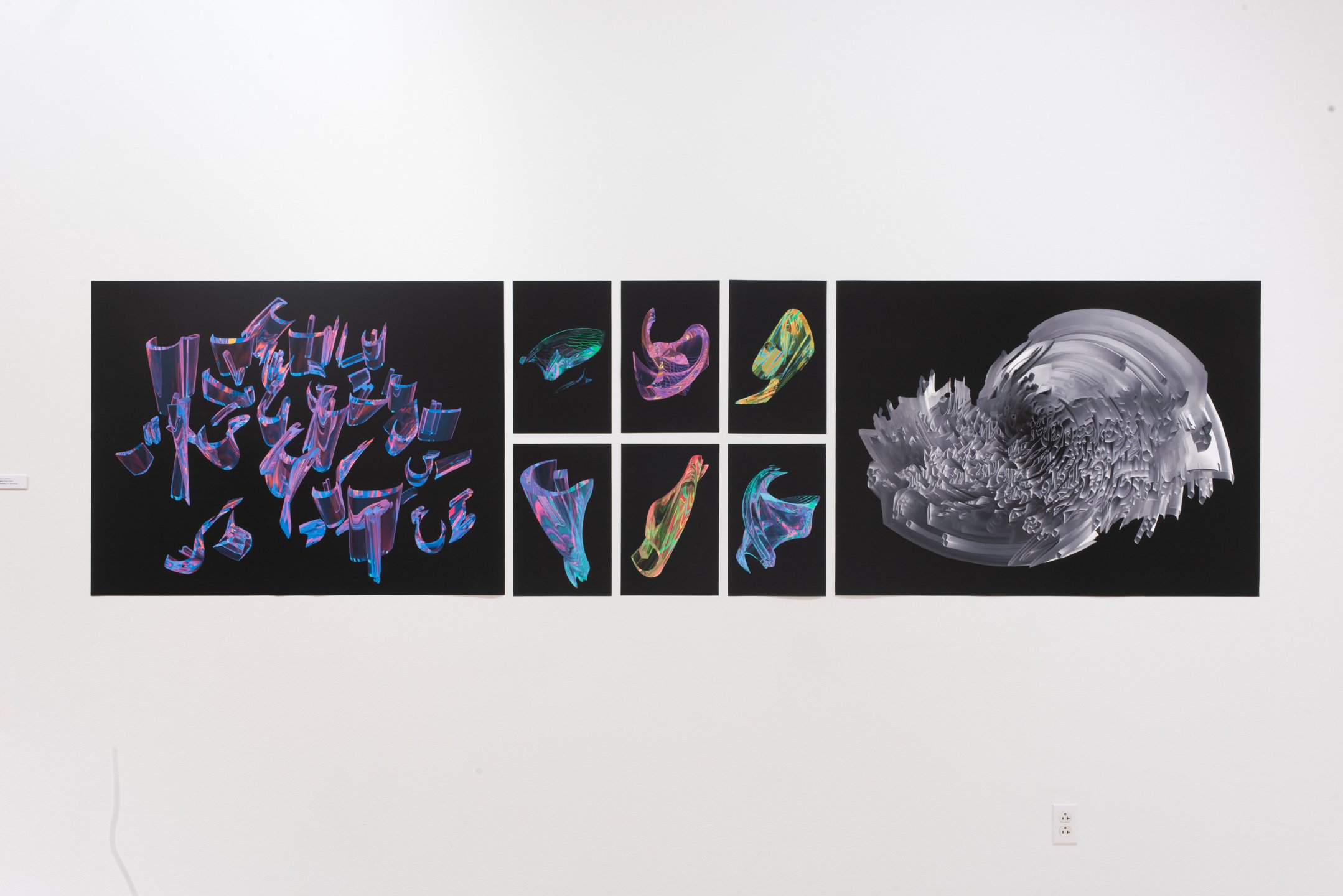 “Black Practice” Installation
Dimensions variable
Photo credit: Neighboring States