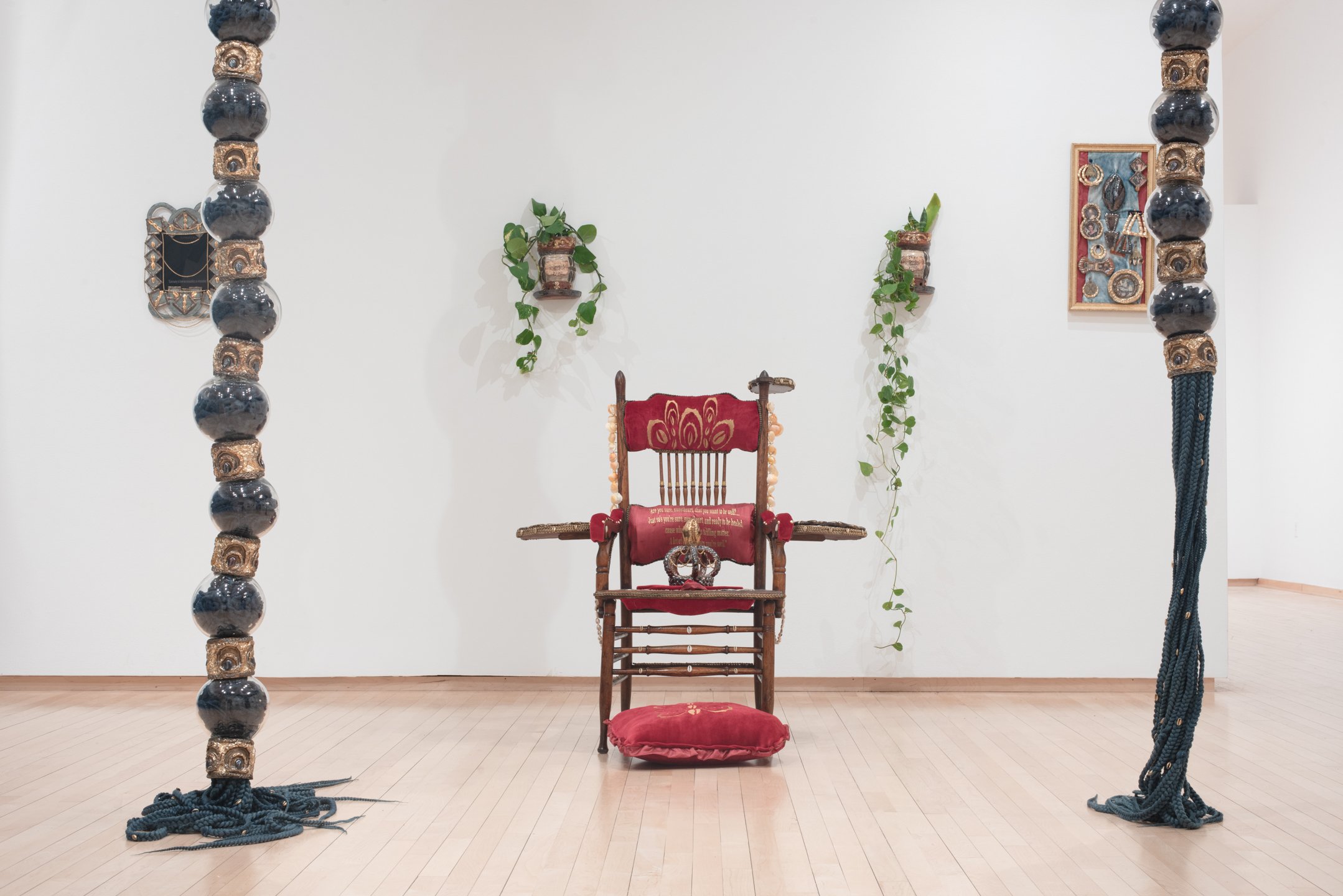"Who All Gon’ Be There"
Installation View
Dimensions Variable
Photo Credit: Neighboring States