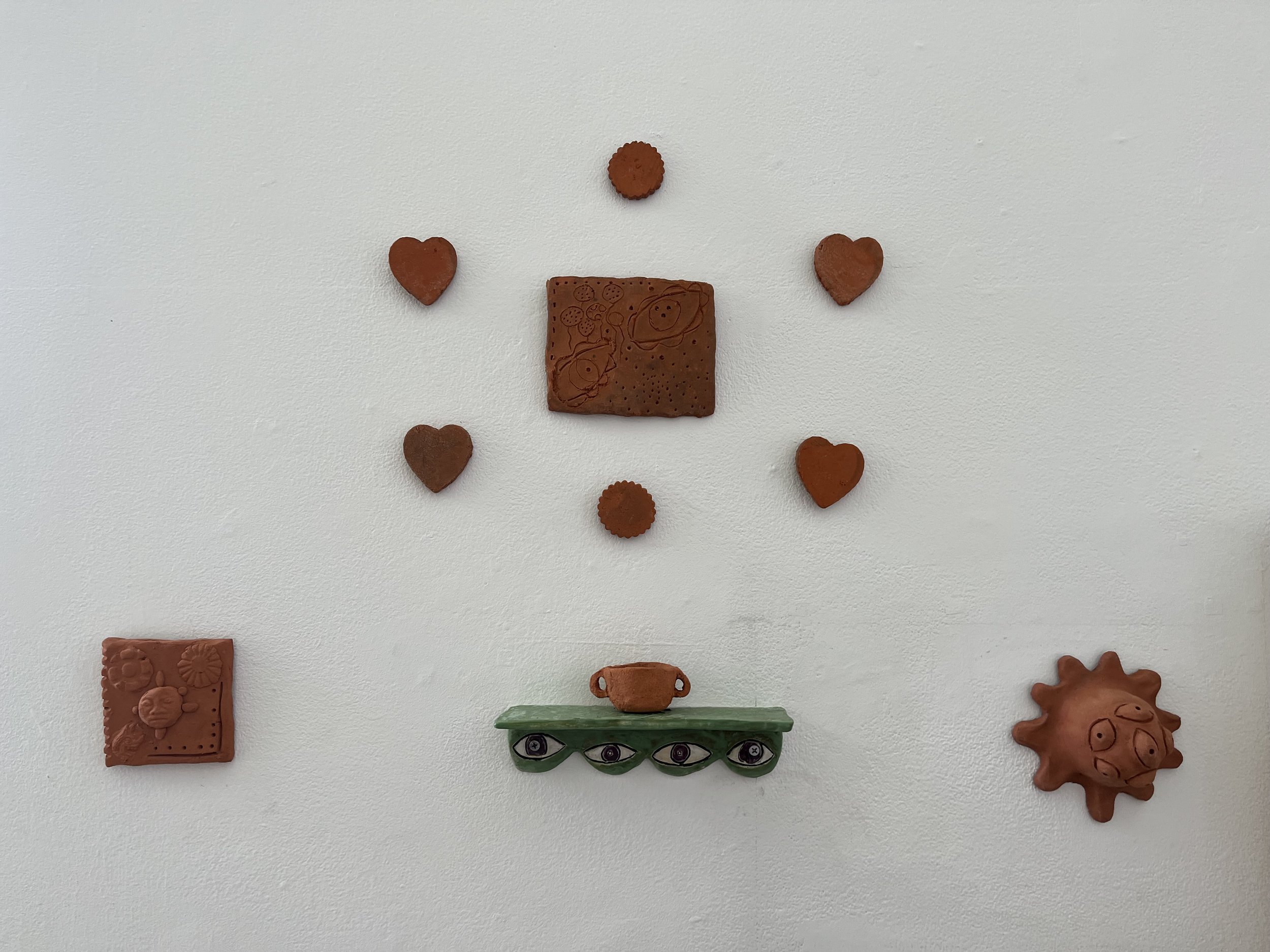 My Own Little Corner of the World, 2024, Ceramic Installation