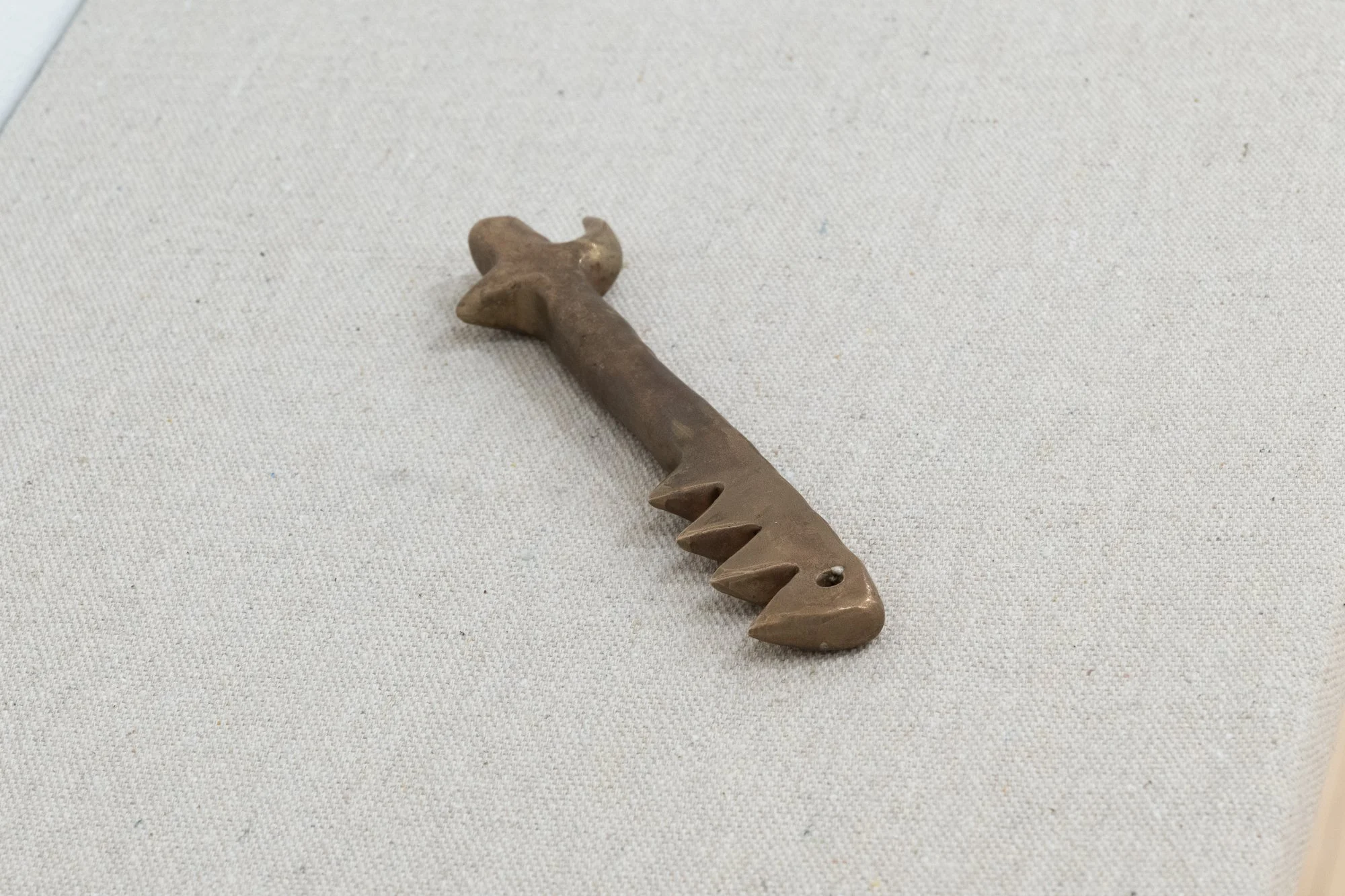 "Kemb," 6" x 1" x 1/2", Bronze, Photo Credit: Sam Fritch