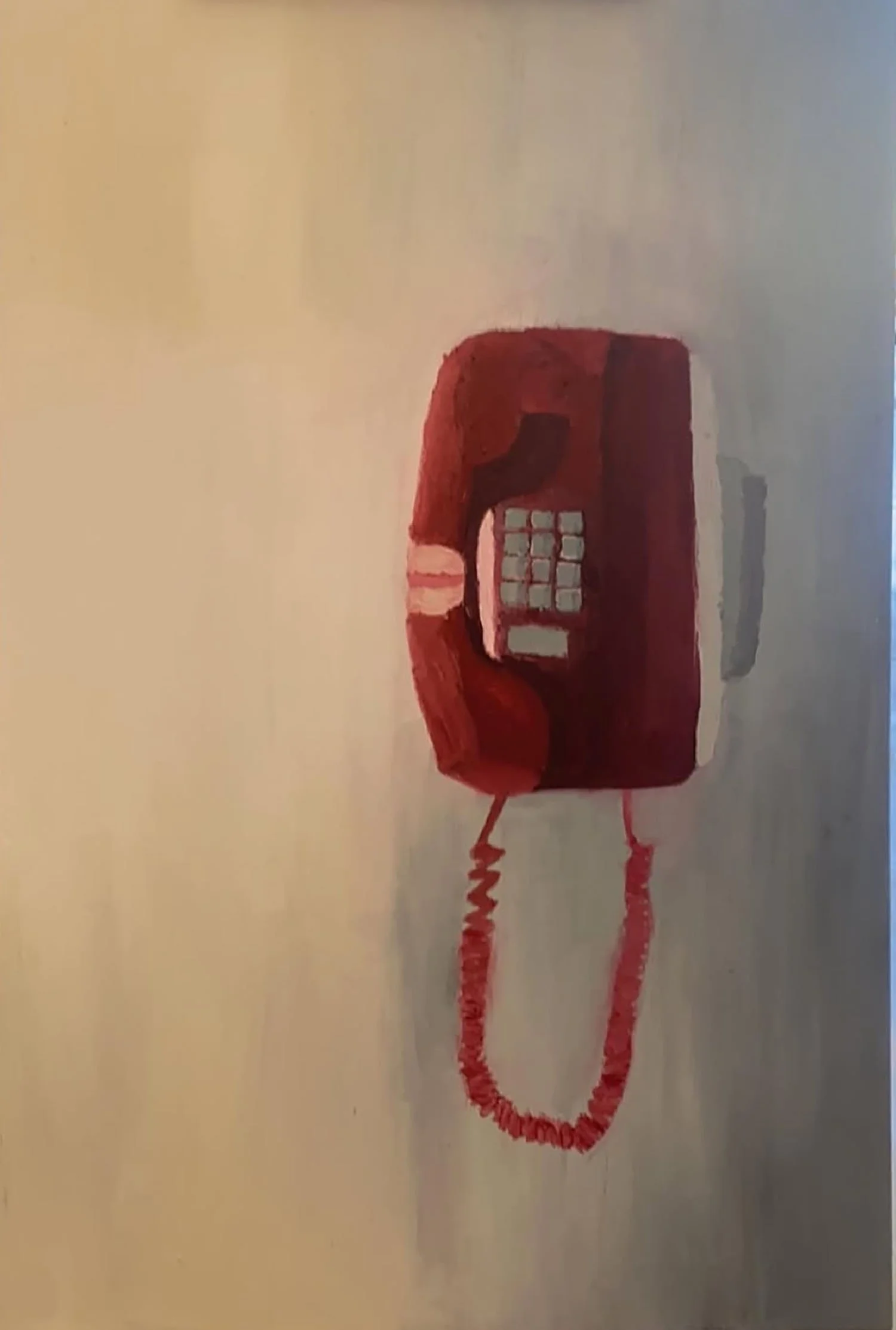 "Calling" 2024, Oil paint, 24" x 36" 