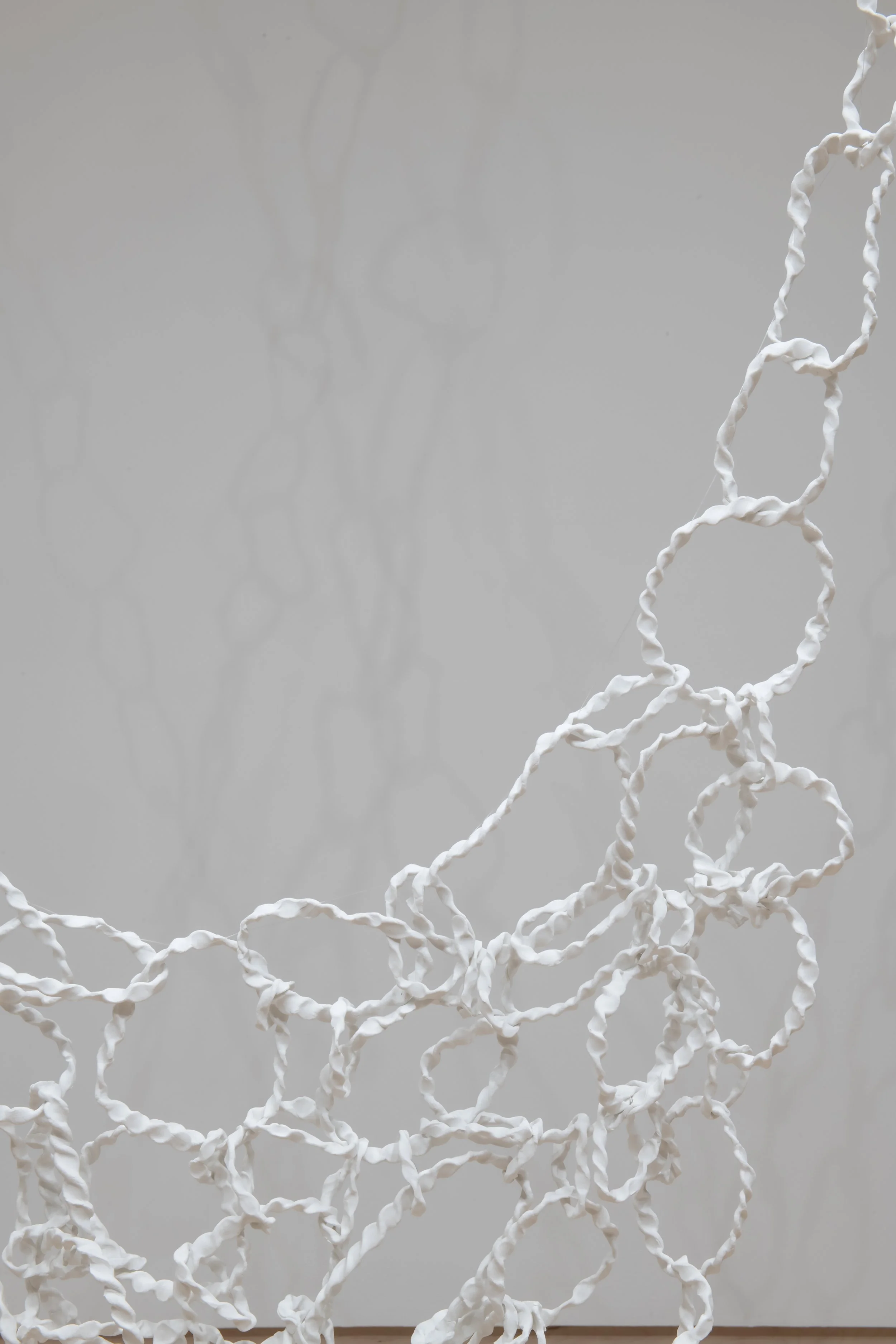 "Shoal" (detail)
Porcelain. 48 x 48 x 168 in.
Photo credit: John Carlano