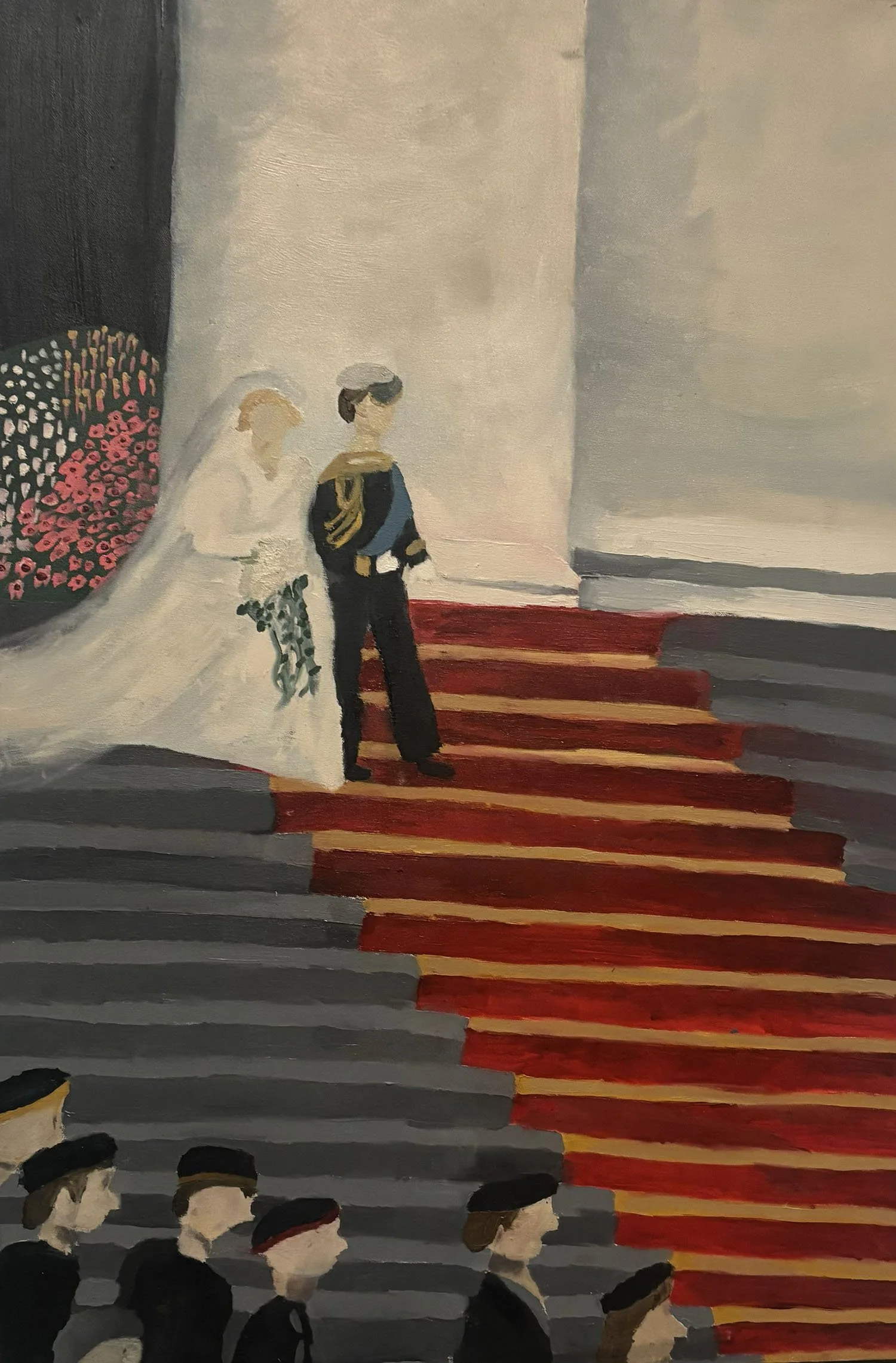 "Wedding" 2024, Oil Paint, 24" x 36" 