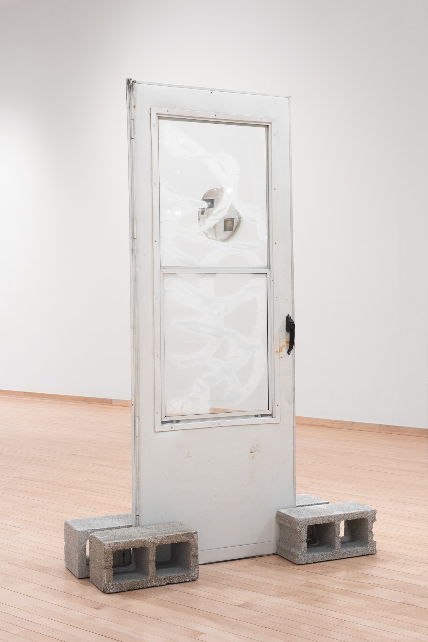 "Lanmark", Found door (31st and Spring Garden), Cinderblocks, 79” x 40.5” x 17.5”
Photo Credit: Neighboring States