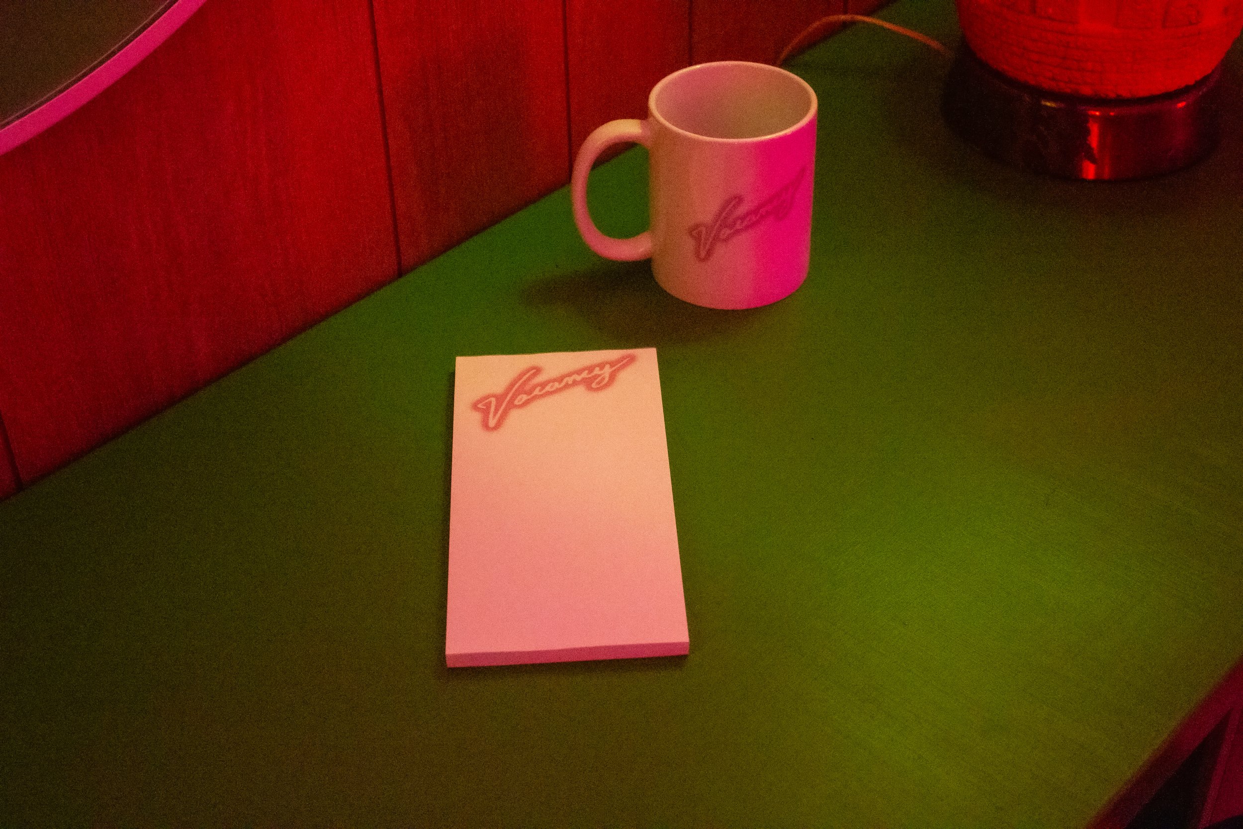 "Vacancy," Installation, Dimensions variable, 2025, Photo Credit: Boi Boy