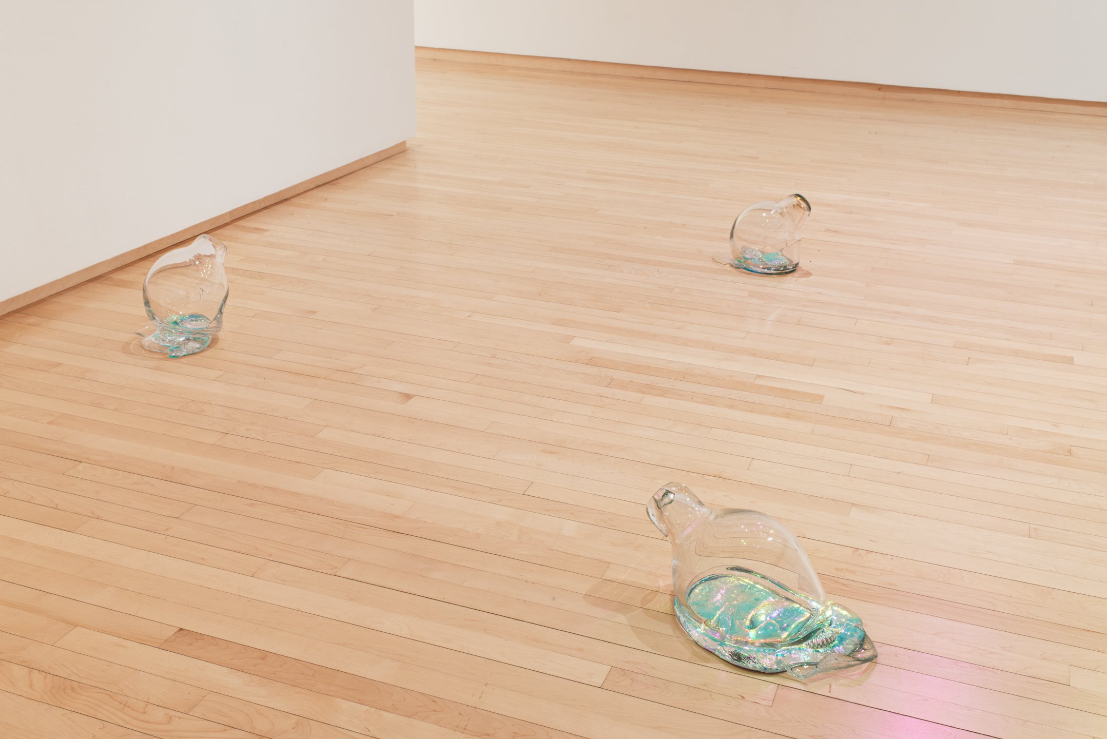 "Primordial Creation," Installation, 2025, Glass and Vinyl. Size Variable, Photo Credit: Neighboring Sates