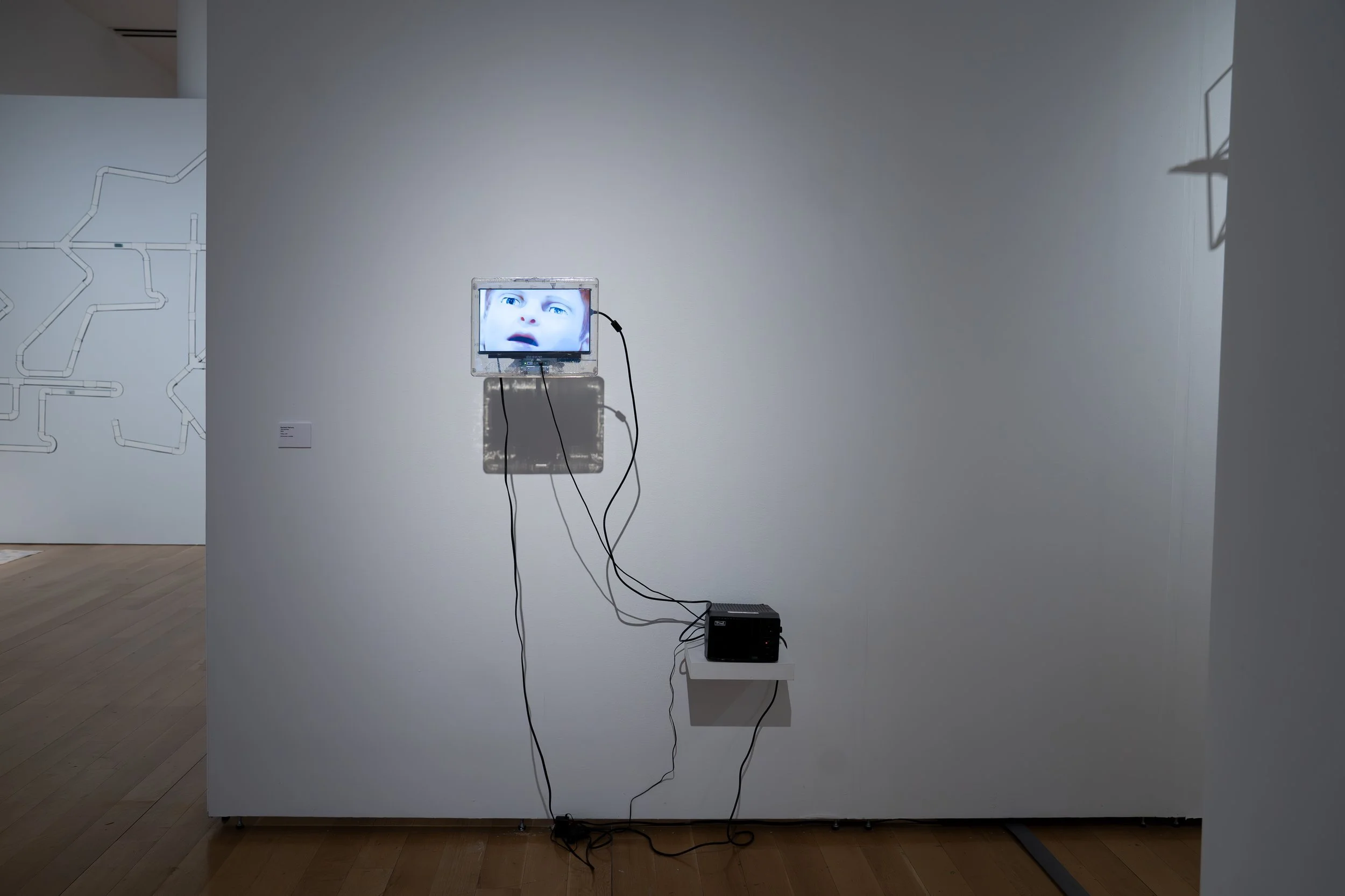 Rachael Henson,
The Interface,
2026,
One channel video installation.
Dimensions variable