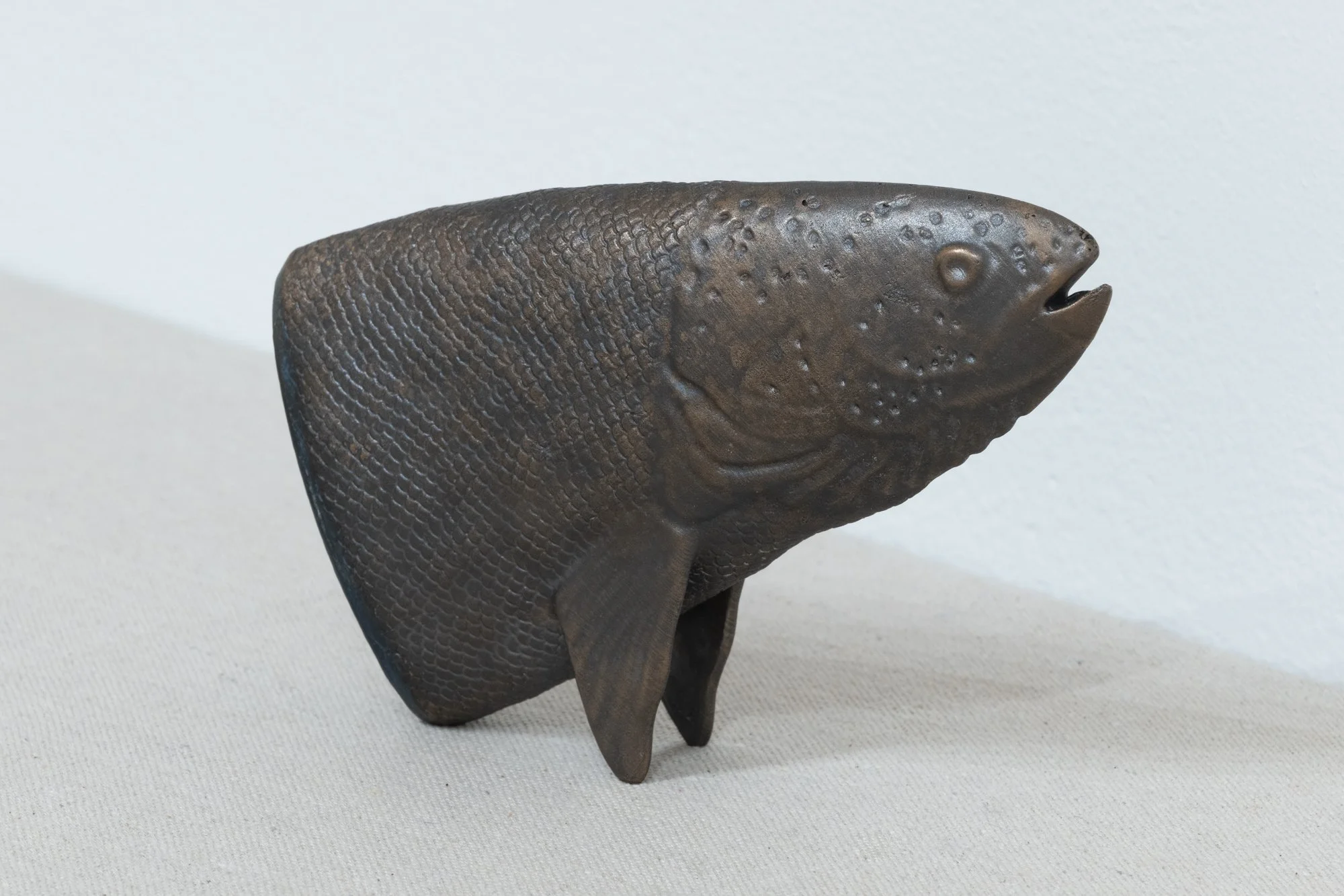 "Traughter," 6 1/8" x 1 1/4" x 4 1/4", Bronze, Photo Credit: Sam Fritch