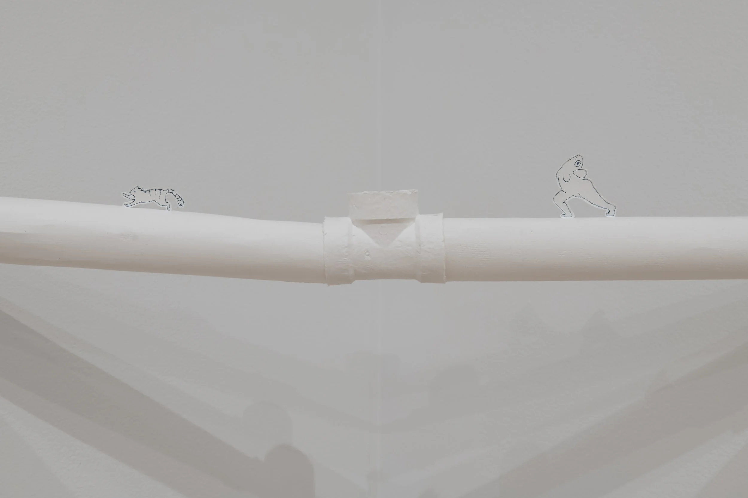 "Inner Workings" (detail)
Installation, screenprint, etching, monoprint. 
Dimensions variable 
Photo credit: John Carlano
