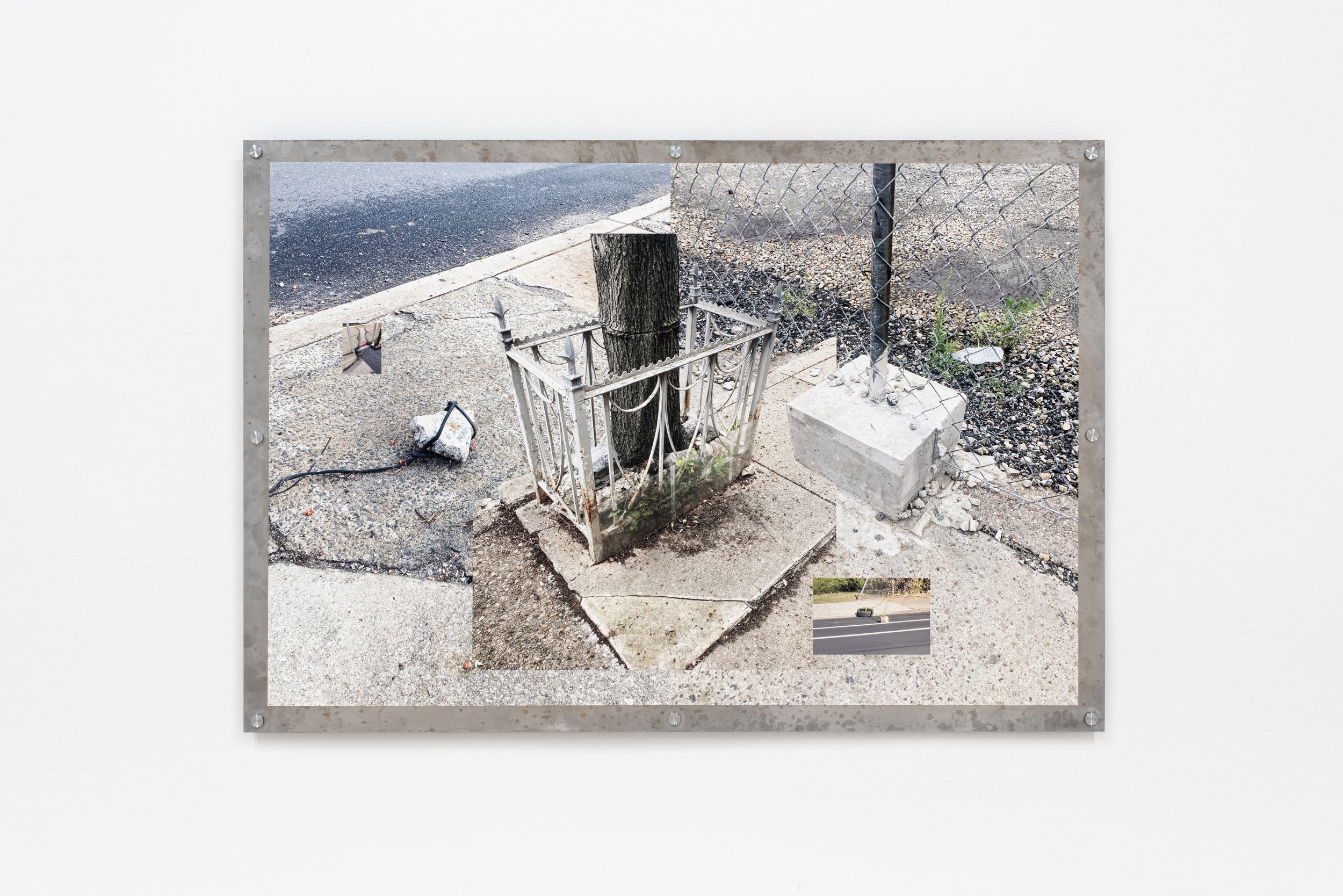"Best Practices"
Digital collage, inkjet print, steel, standoffs
34.5” x 50” x 1”
Photo credit: Neighboring States