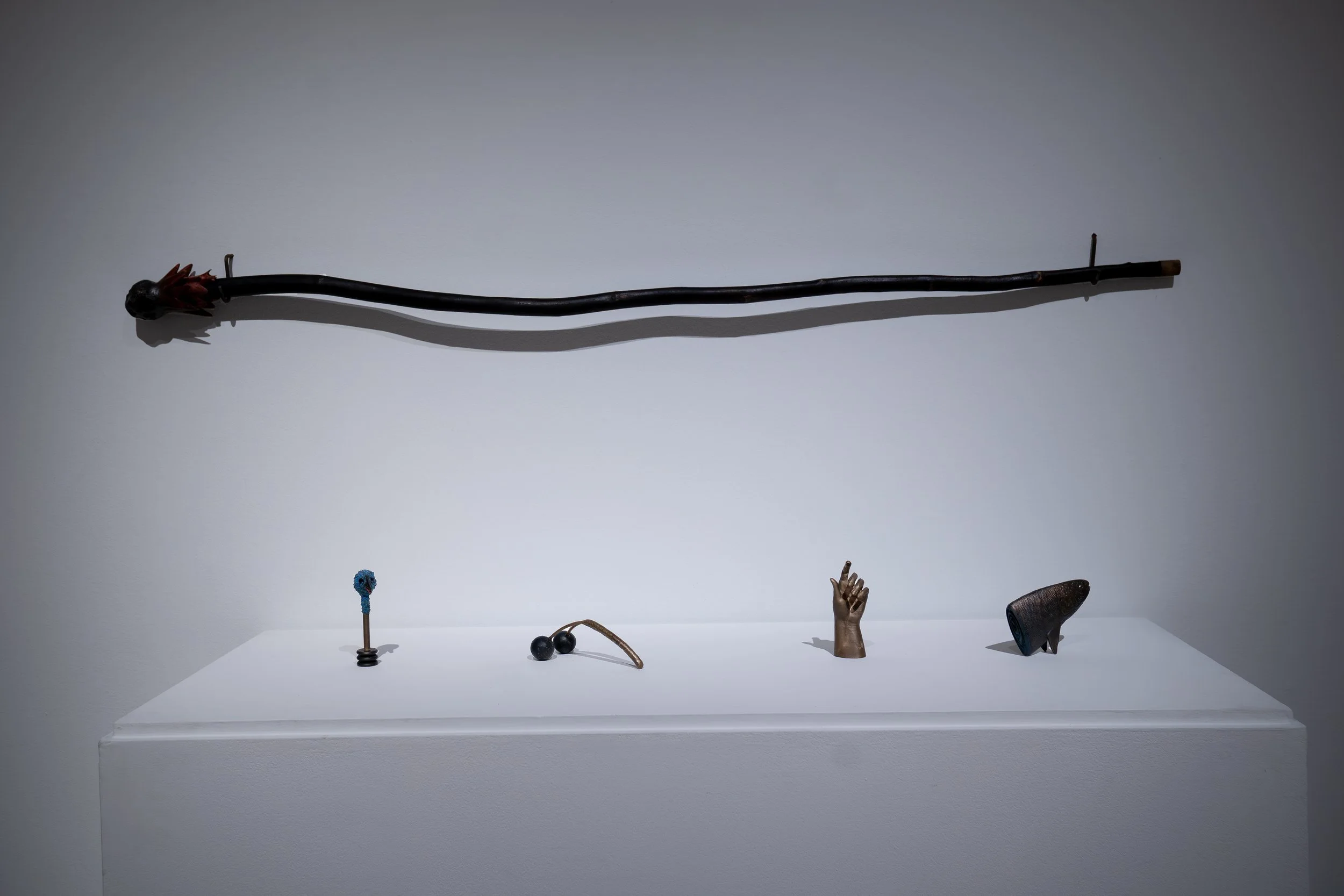Daniel Gottschalk, 
2026, 
Bronze. 
6 1/8" x 1 1/4" x 4 1/4" 