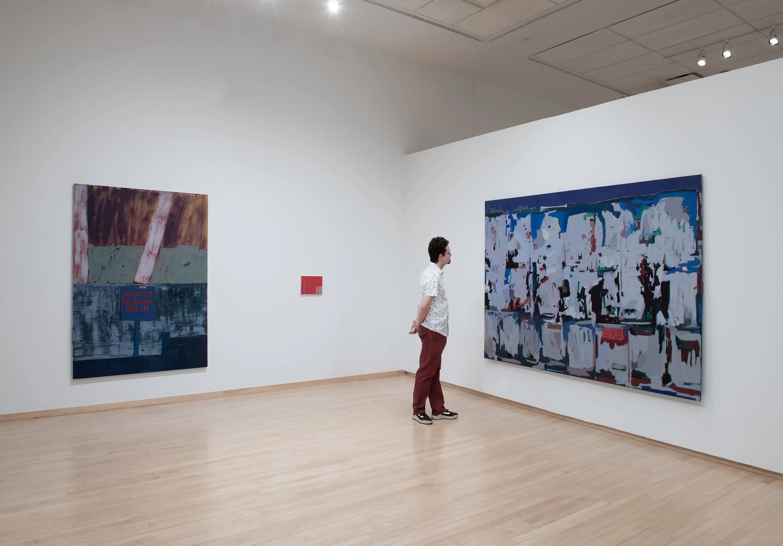 "Hexagon and Margins" Installation View, Dimensions Variable, Photo Credit: John Carlano