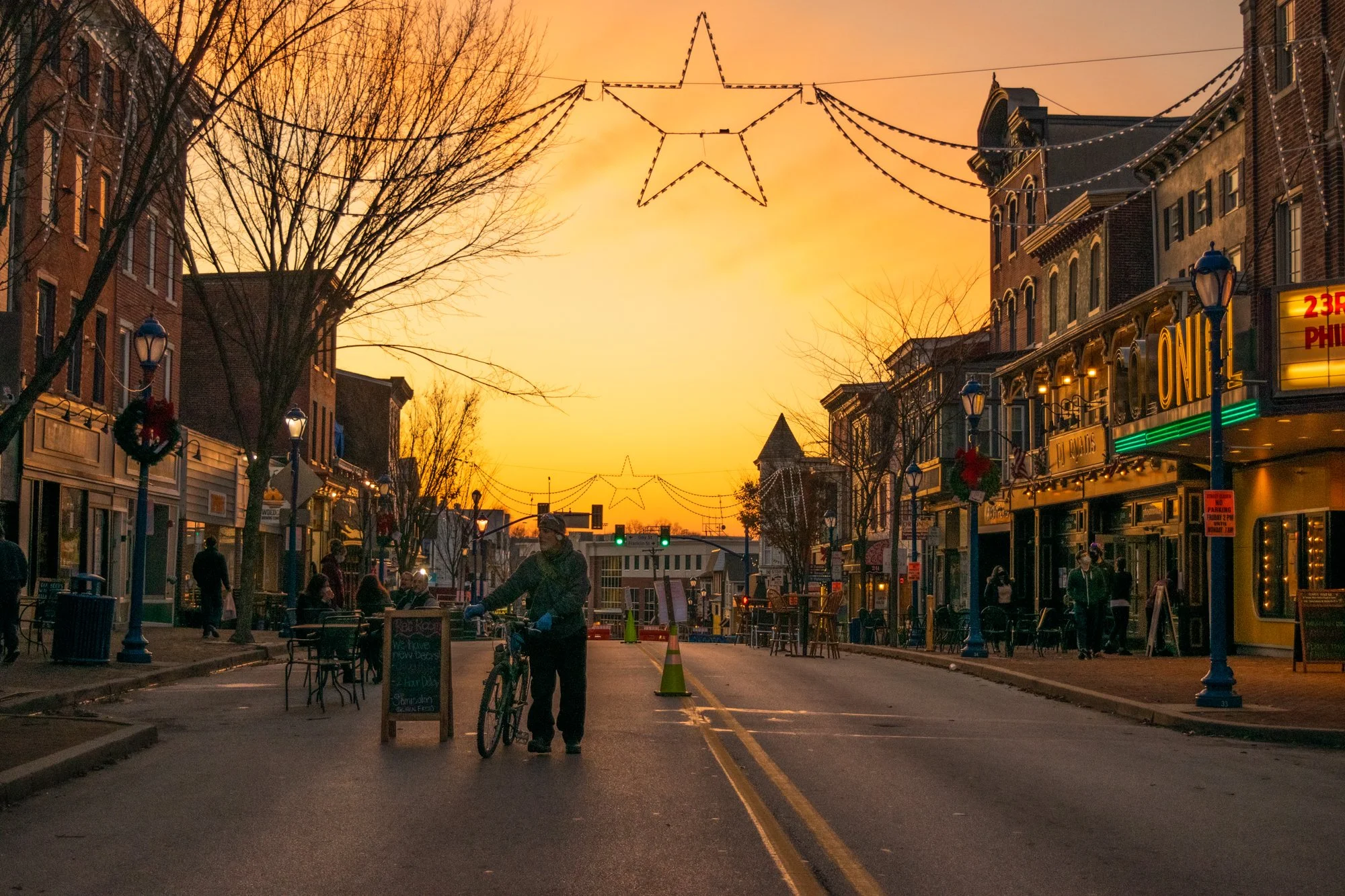 “Phoenixville at Sunset," 2021, Digital Photography, 8” by 10”