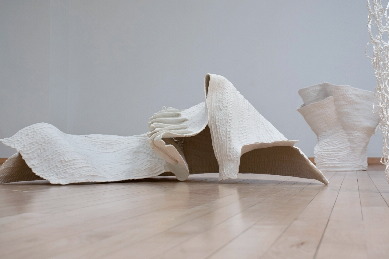 "Eutierria"
Installation view.
Porcelain. Dimensions: Variable.