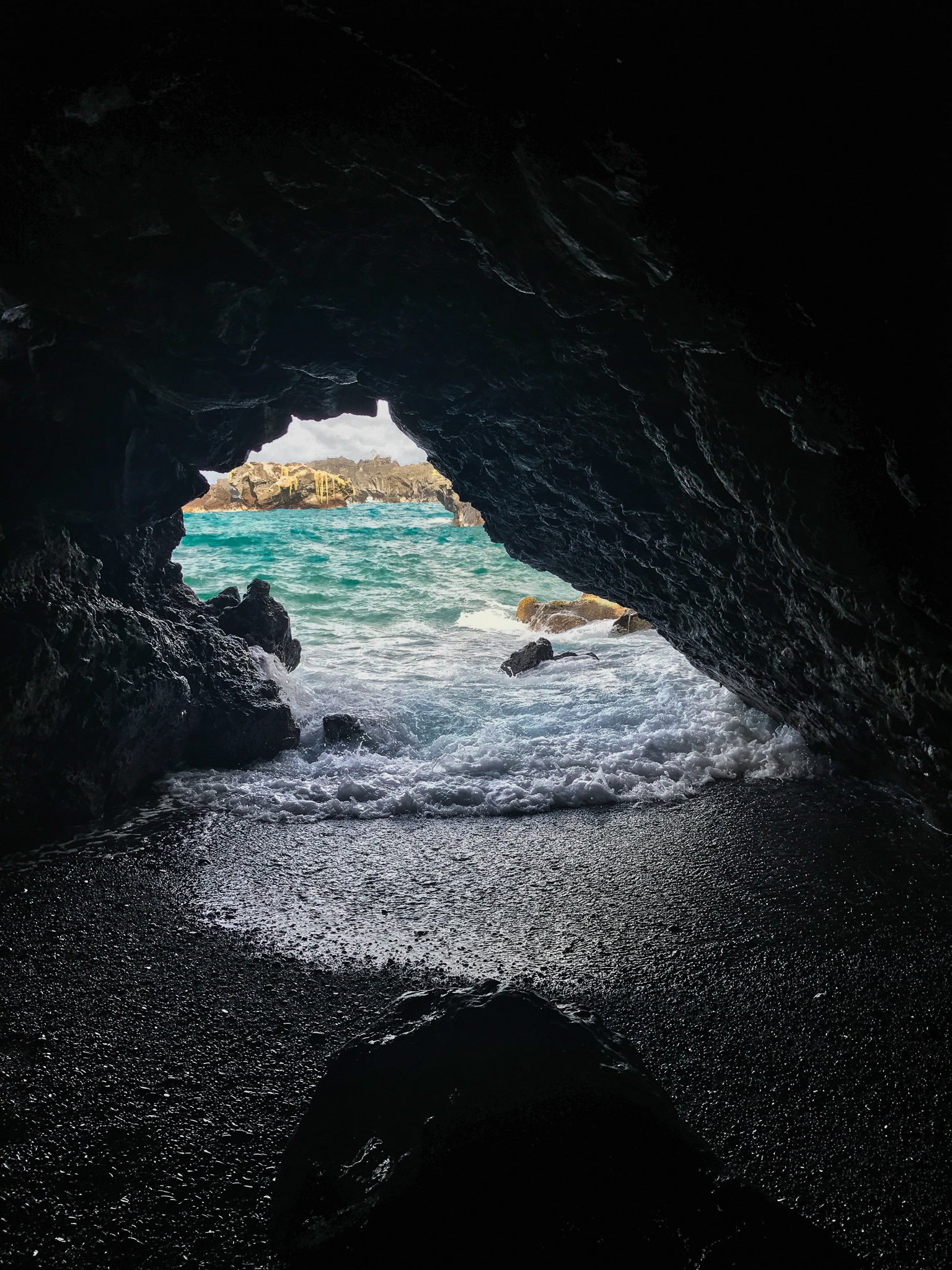 “Cave in Hawaii," 2018, Digital Photography, 8” by 10”