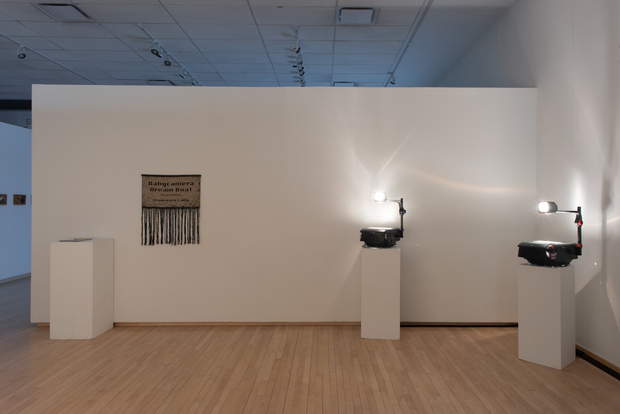 "Babycamera Dream Boat,"
2025,
Perforated cotton paper, waxed linen thread, overhead projectors.
4’ x 15’
Photo Credit: Neighboring States