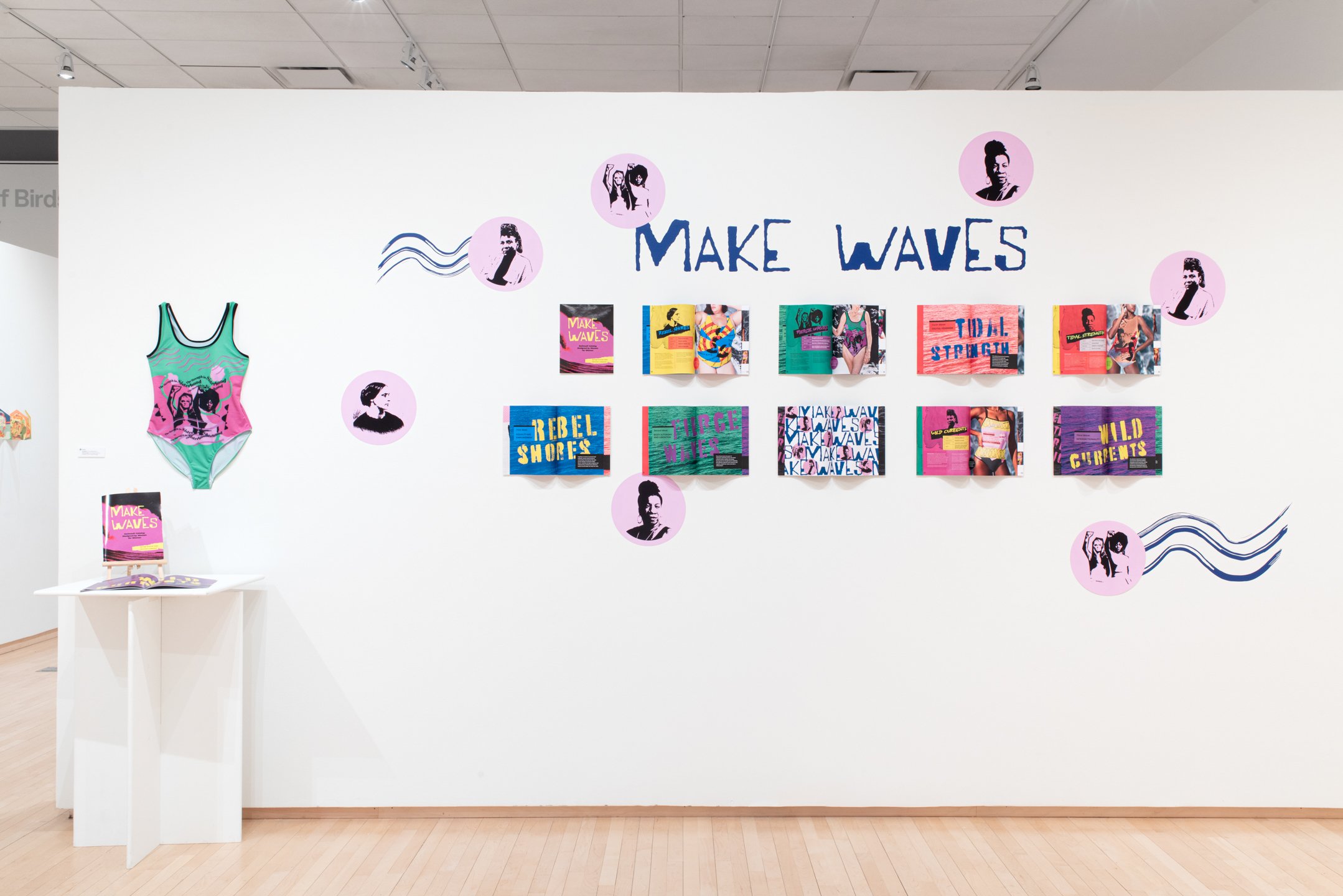 "Salty" 2025
Installation view. Branding and identity, catalog, fabric pattern design. 8.5" x 11" each spread.
Photo credit: Neighboring States