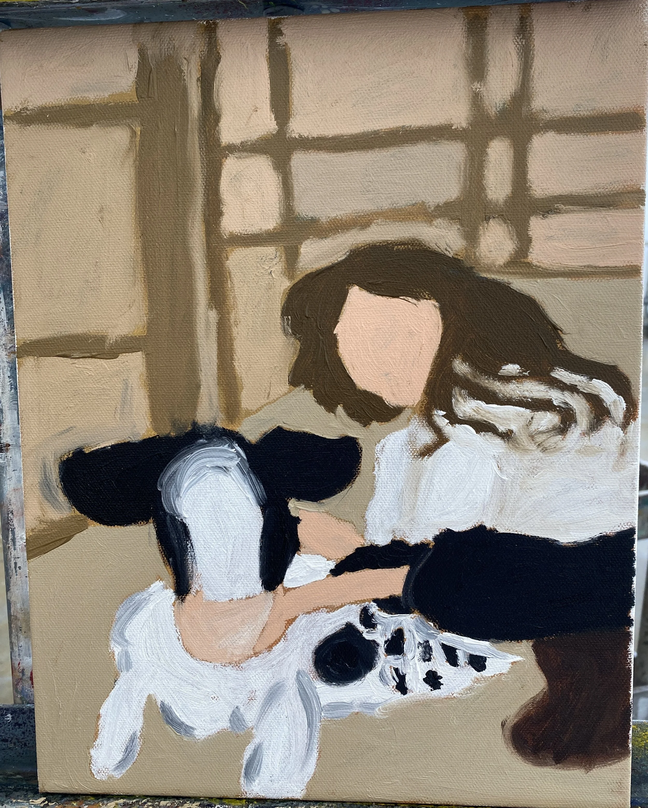 "My Mother: Dairy Farmer" 8” x 11
