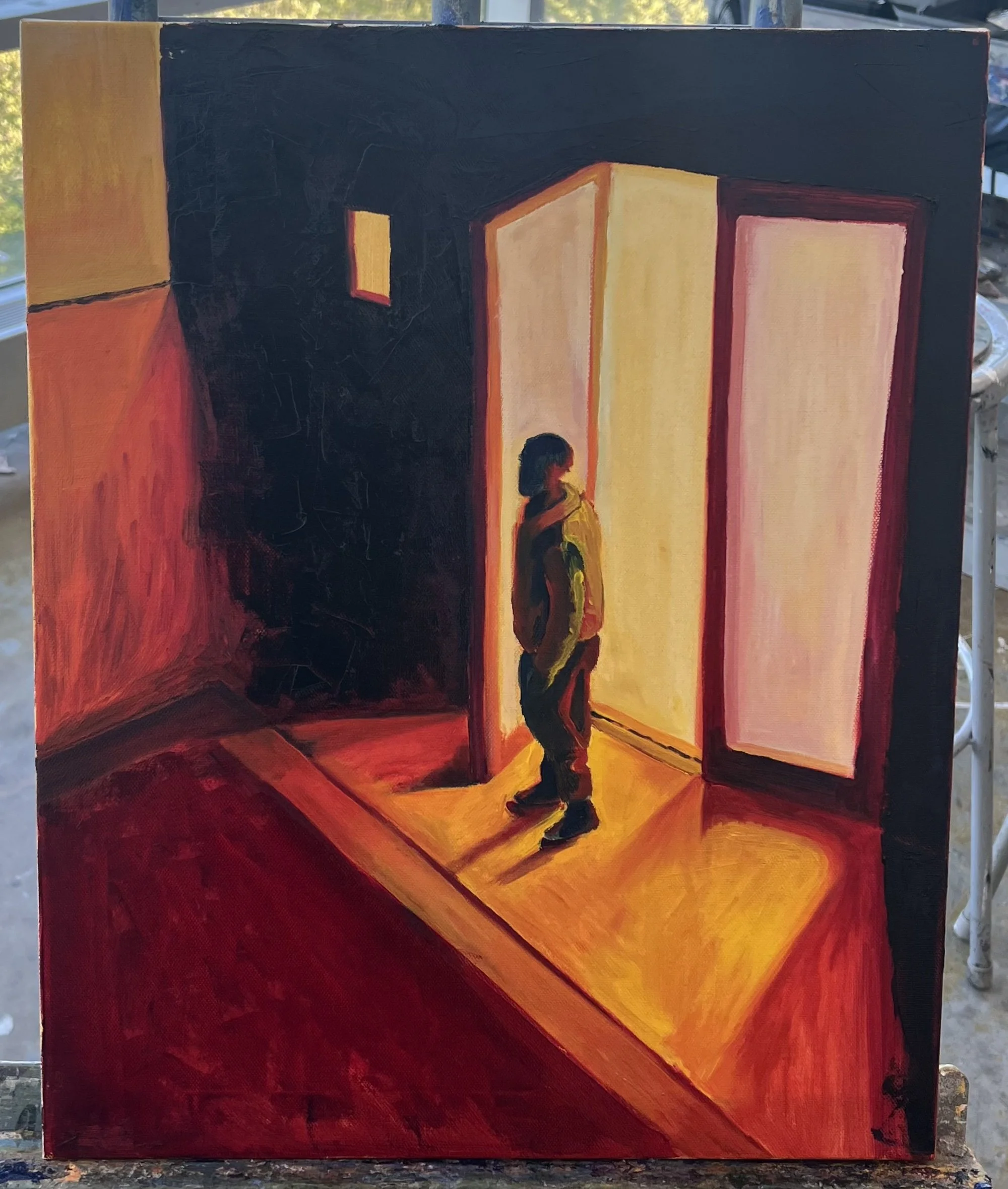 "Teddy Perkins" 2024, Oil on Canvas, 16" x 20"