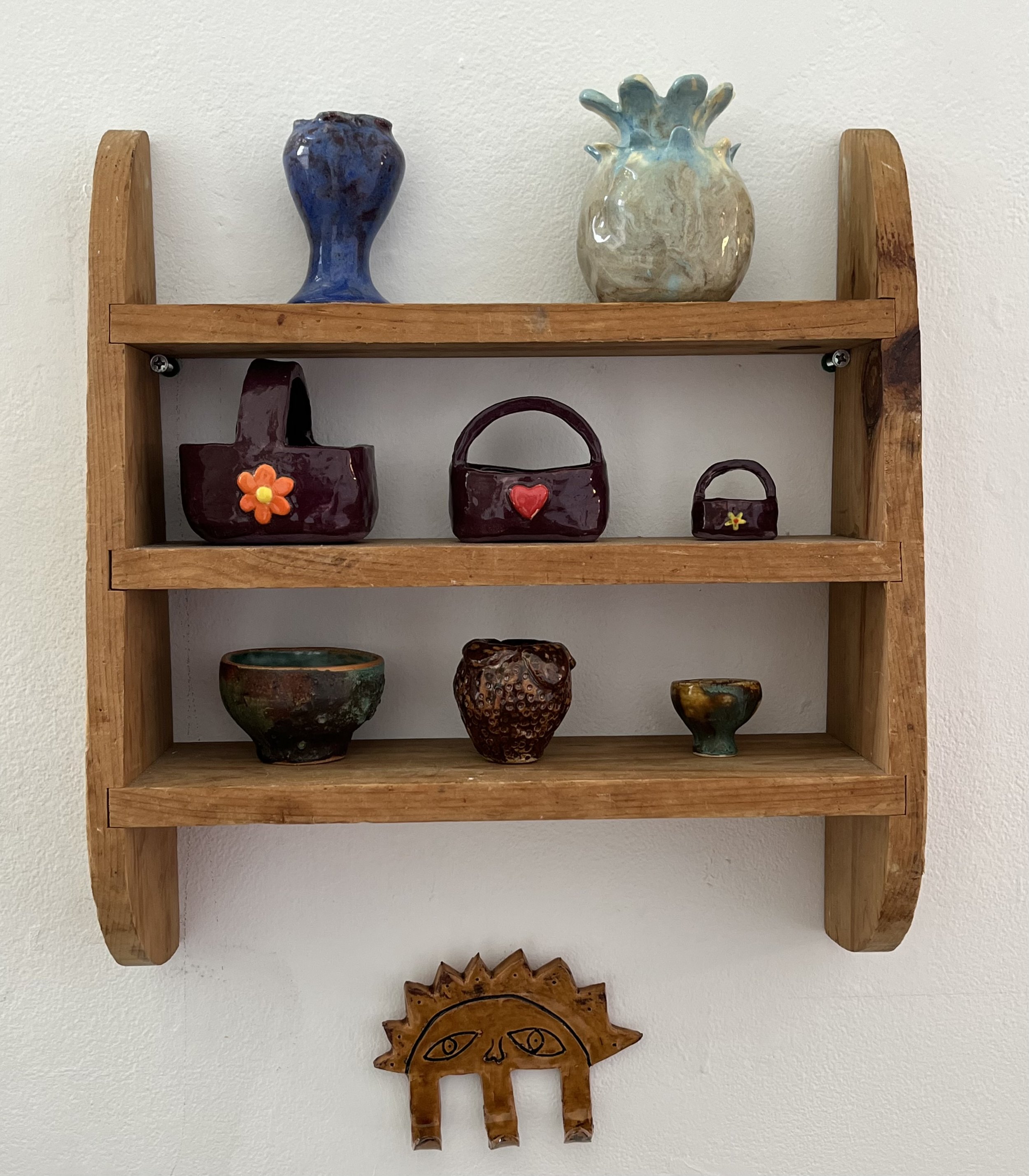 My Own Little Corner of the World, 2024, Ceramic Installation