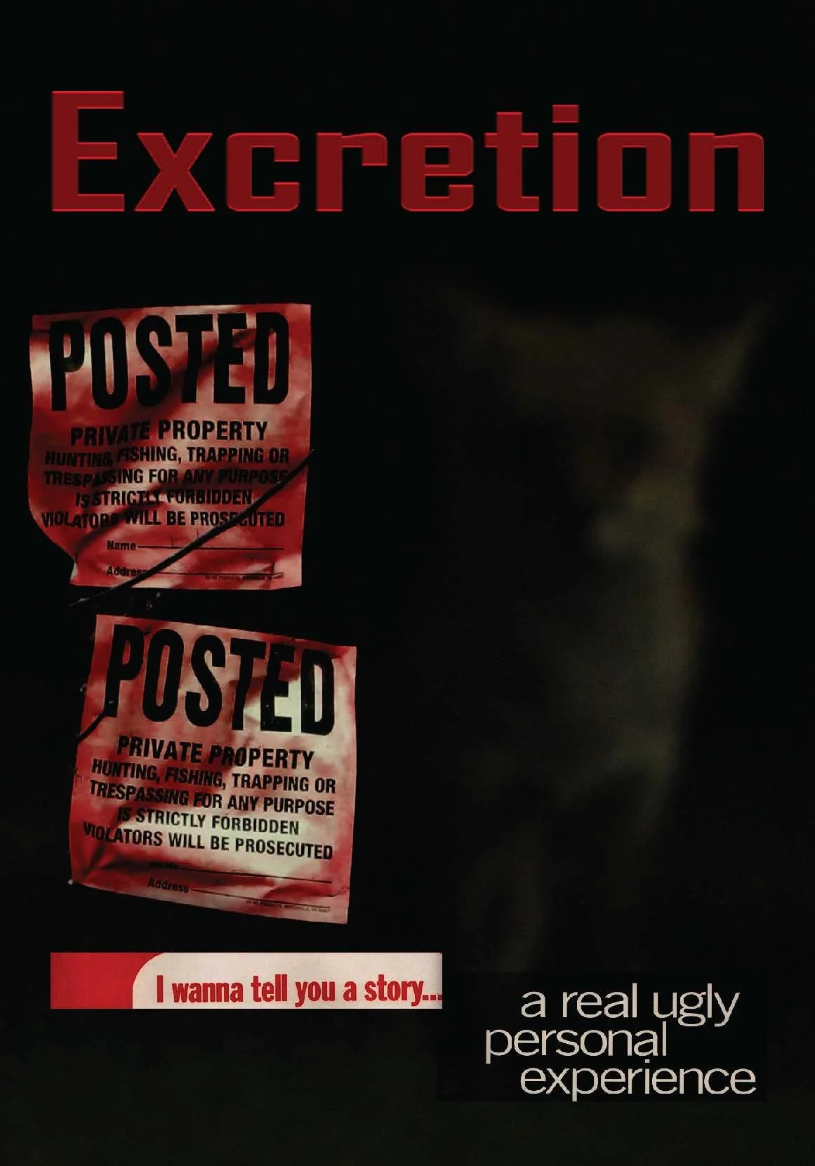 "Excretion" 2025, Digital zine