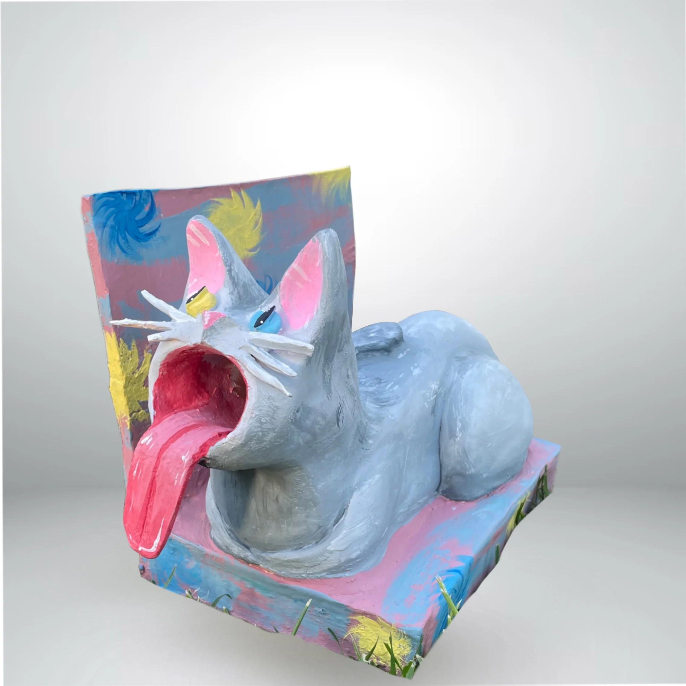 "Return of Appa" 2024, Ceramic , 8" x 10"