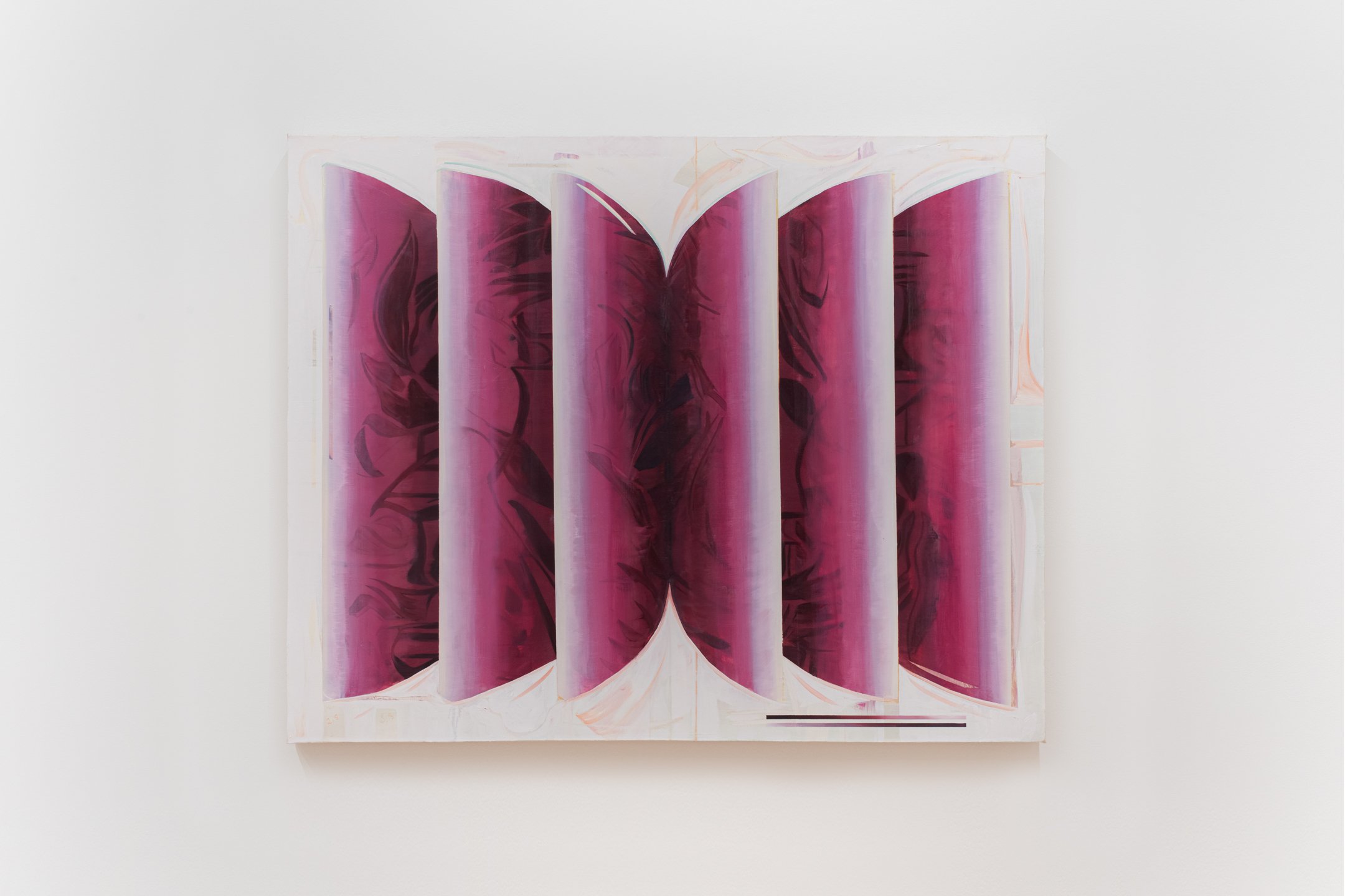 "Partial Revelation," oil on canvas, 38.5x48 inches, 2025. Photo Credit: Neighboring States