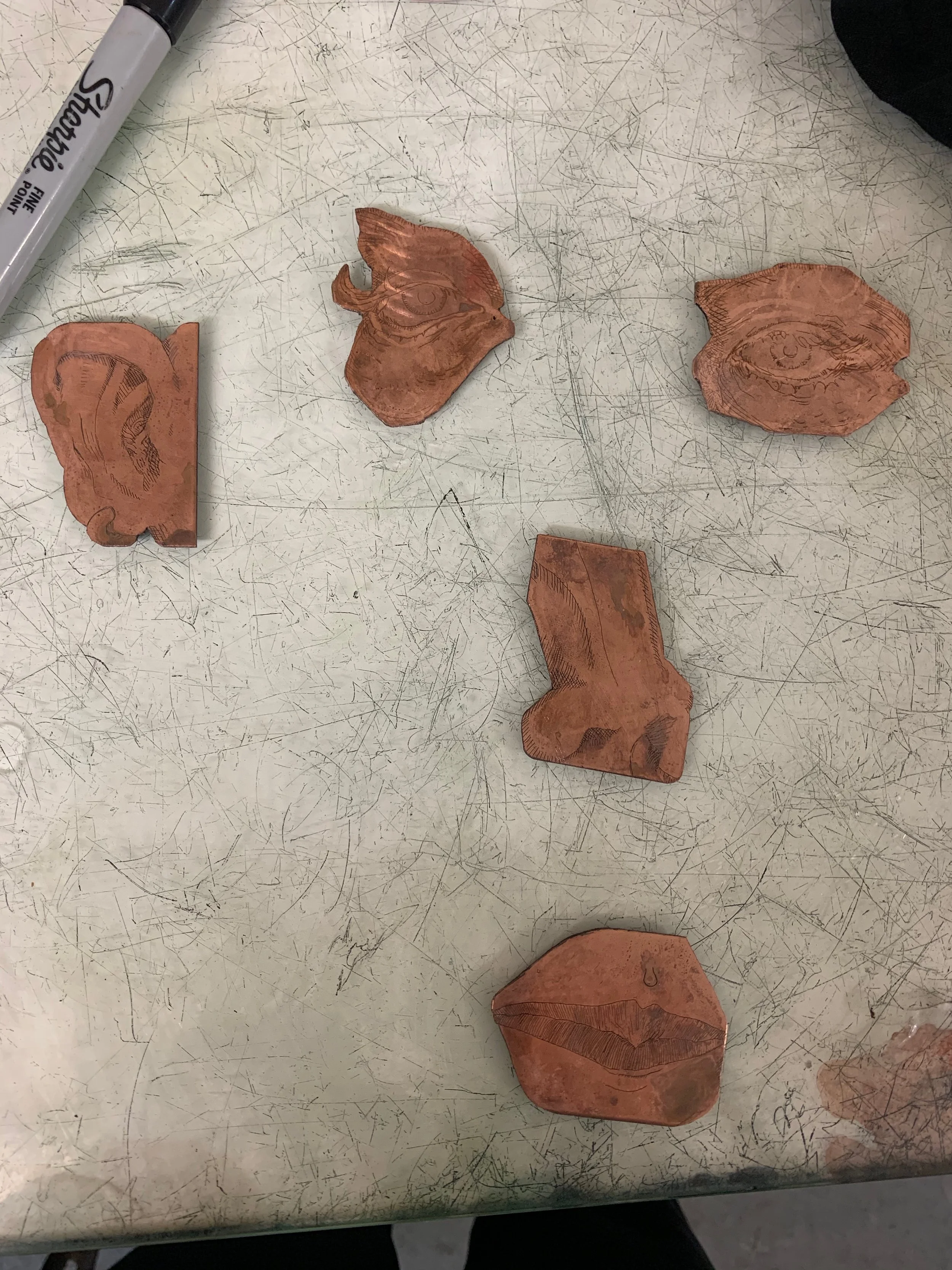 u can tell i did the eyes looking at proofs of the rest of the plates ha ha ho ho