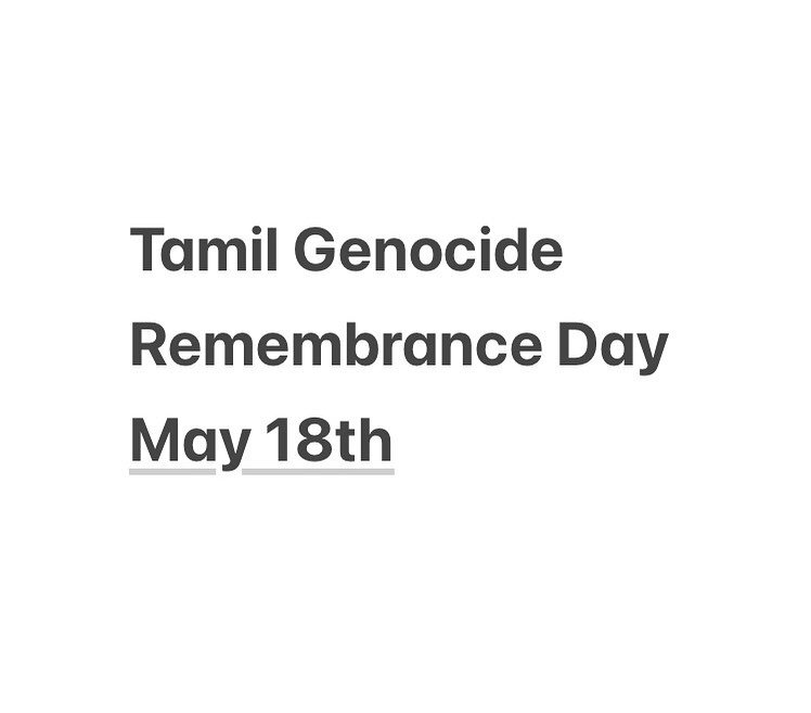Today in the jungle, we are grieving. We are grieving the 169,796 Tamils murdered during the Sri Lankan Genocide against Tamils.

We will be praying in the jungle today for justice for Tamils &amp; serving kanji to remember deaths of Tamils 

A mango