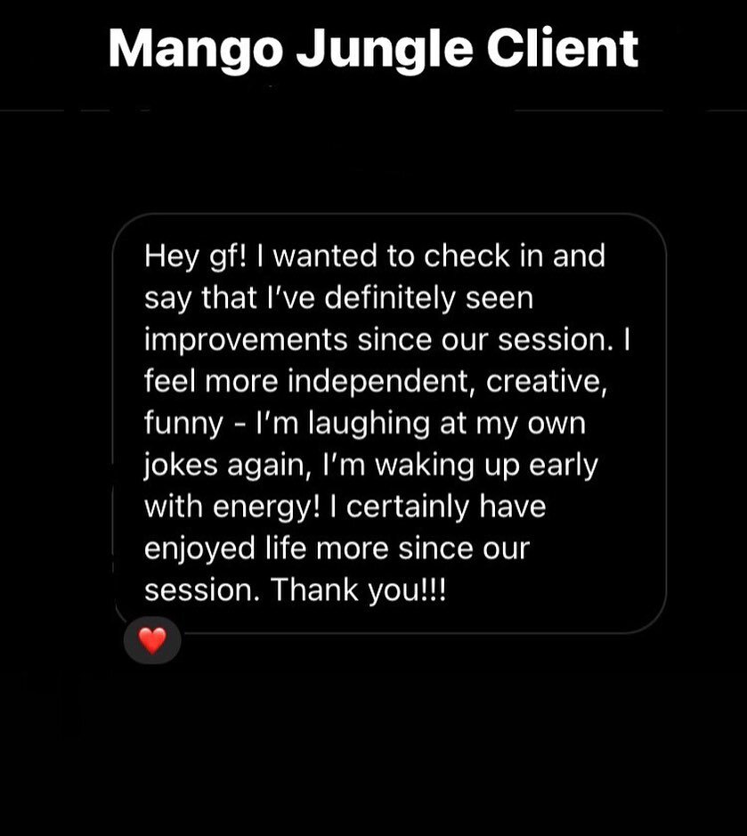 Story time: How Mango Met Guava 

While roaming through the jungle recently,  I was met by a friendly new visitor, who for the sake of mango jungle we&rsquo;ll call guava. 

Guava had been through a lot, dealing with PTSD, and wanted to visit ya girl