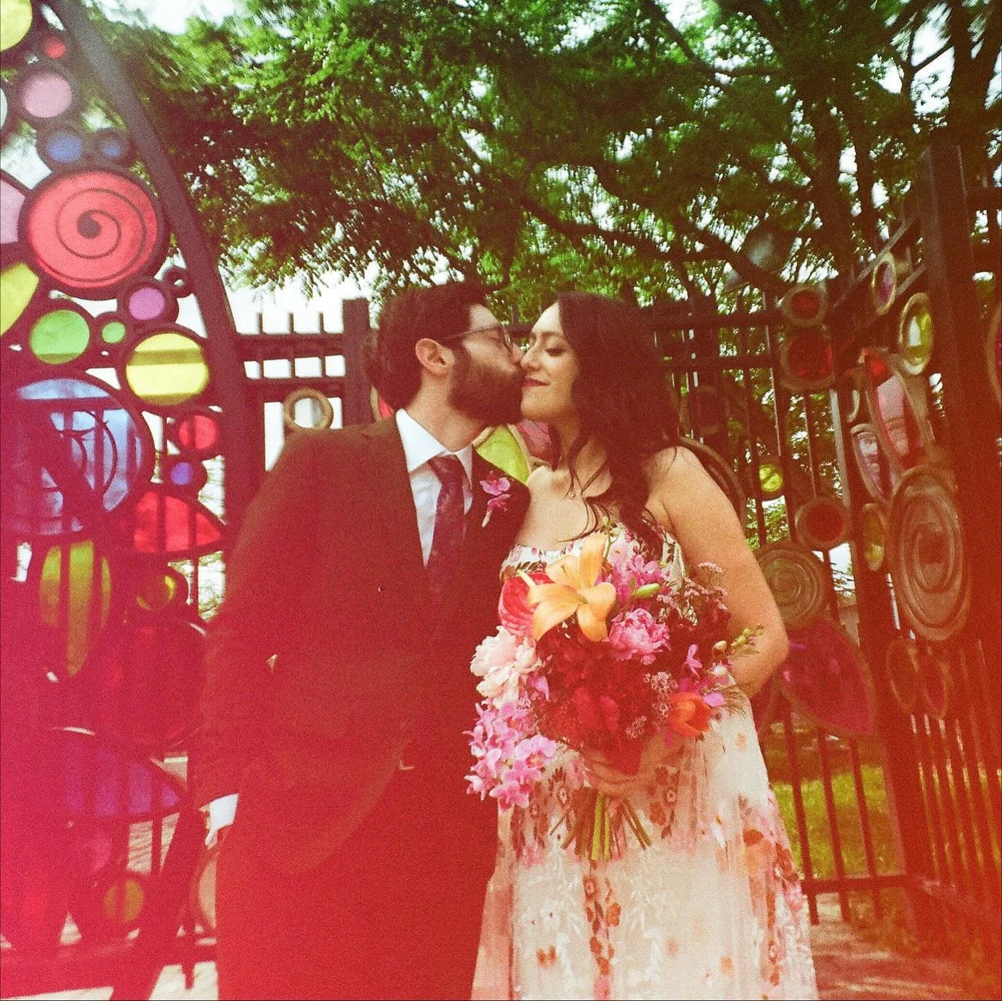 Immaculate vibes✌️✨💐 S&amp;A's special day captured in technicolor by the 🙌 @baileyqphoto