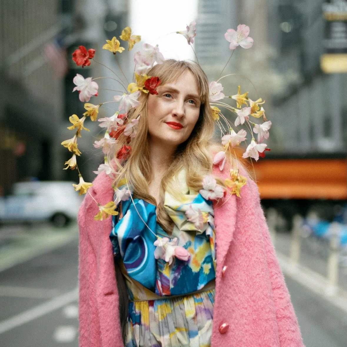 Easter Parade NYC 2026. Thank you @_philiptran for the beautiful photos, @higginsnyc for always being up for silly fun and @passionflowersue for sharing her gifts. So happy to already be using what I learned in her workshop this week. Happy Easter ev