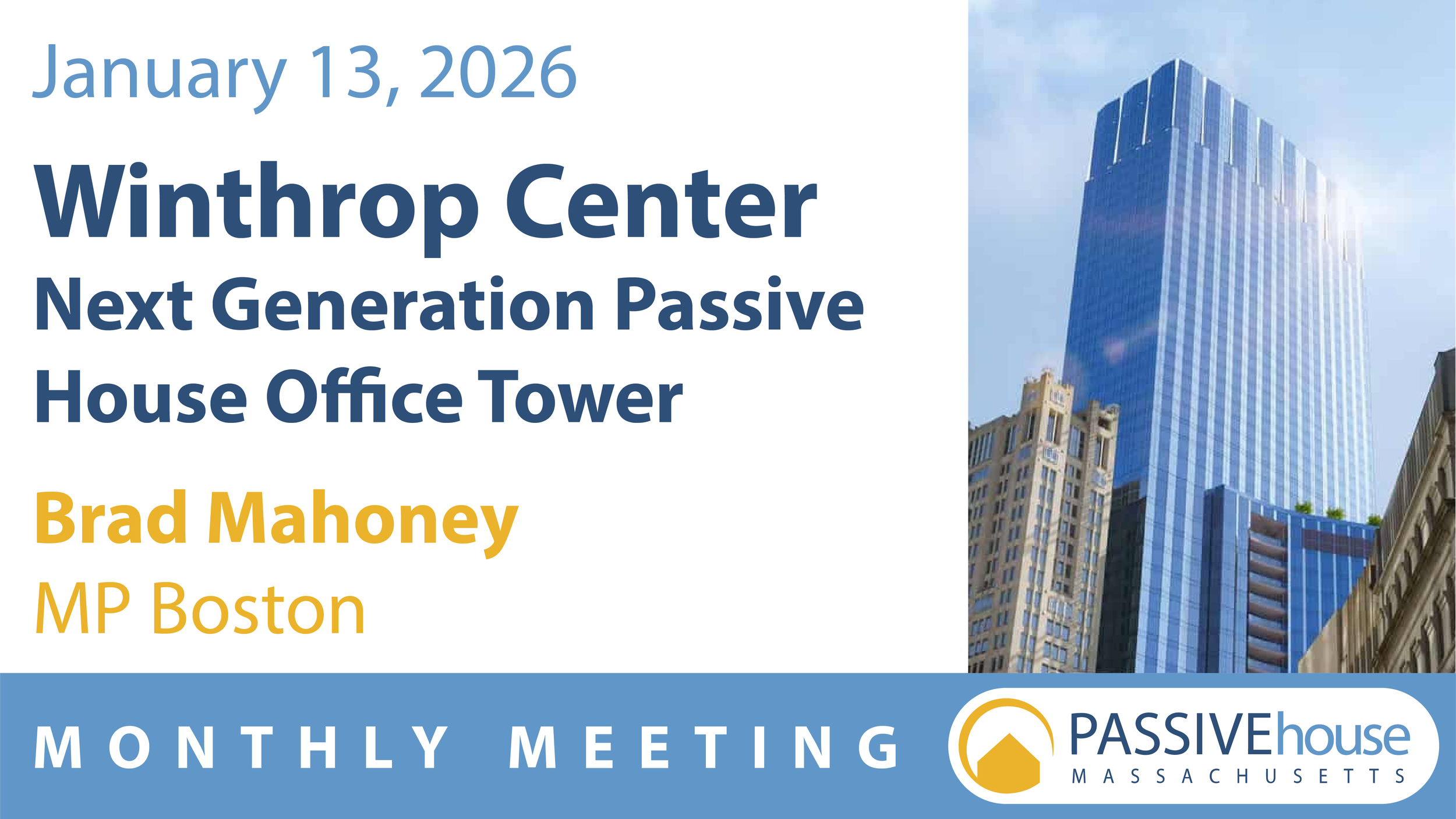 Winthrop Center: Next Generation Passive House Office Tower