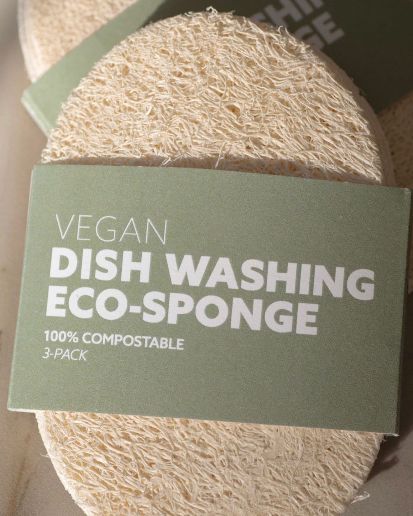 One of the many eco friendly products we are bringing your way saskatoon! Yes, your dish washing sponge can be compostable. 
Our goal is to bring you sustainable, natural products to help you, for whatever stage of your zero waste journey you&rsquo;r