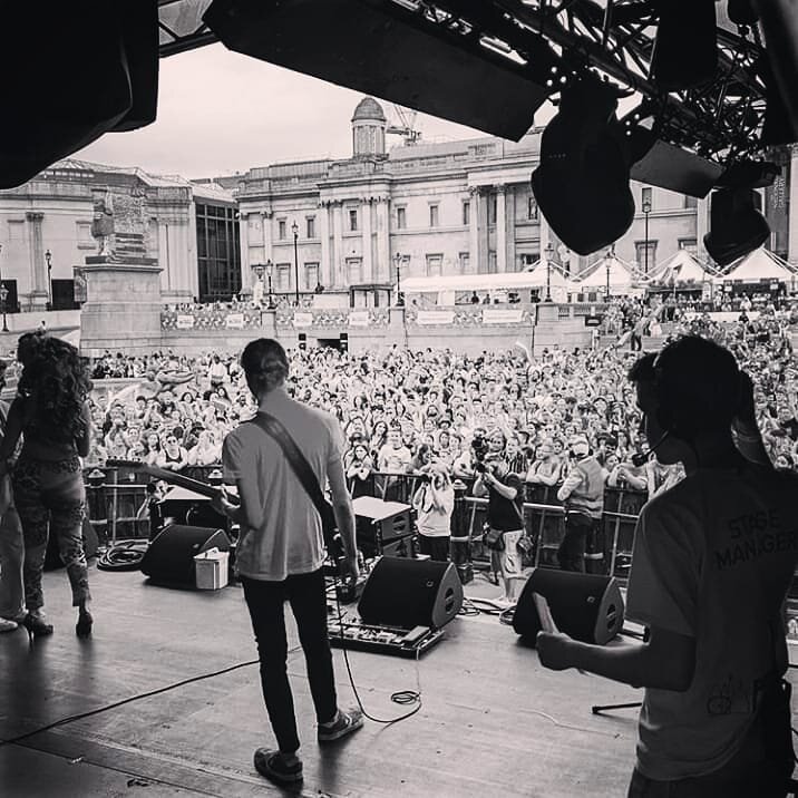 Sharing a moment with 15,000+ people at @prideinlondon with the @ppromisesmusic boys was something special 📸 @jmarenghi