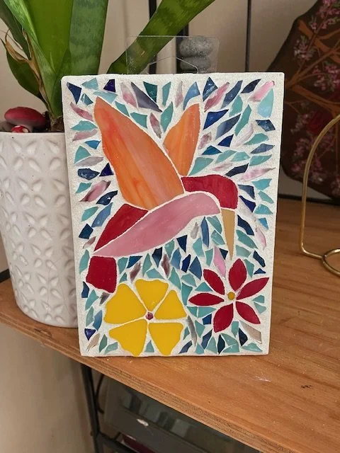 Mosaic Hummingbird Workshop