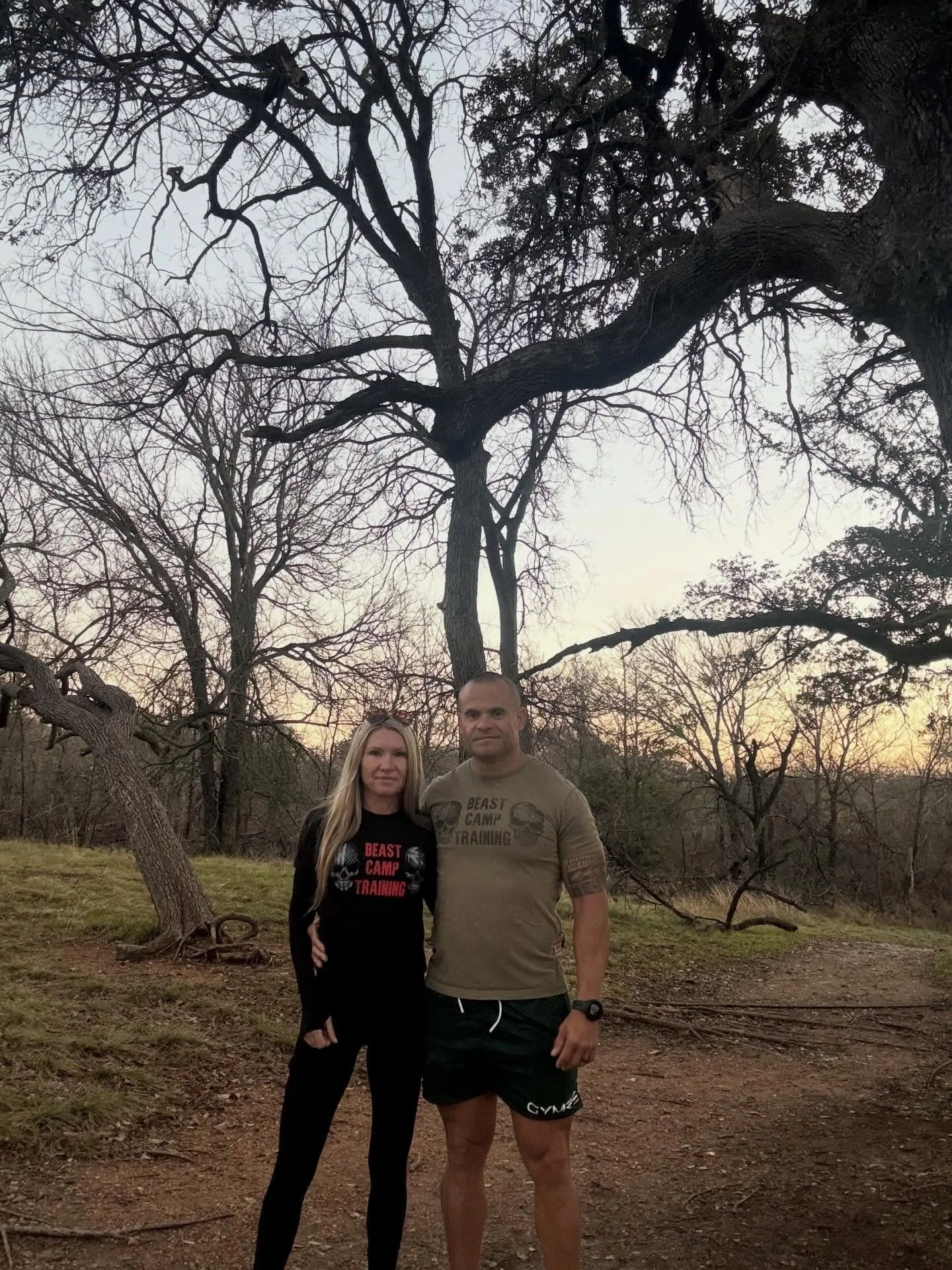 Christmas Morning Sunrise 5K Hike. 
What better way to start this day. 

#beastcamptraininghc #5K #Hike #christmasmorning