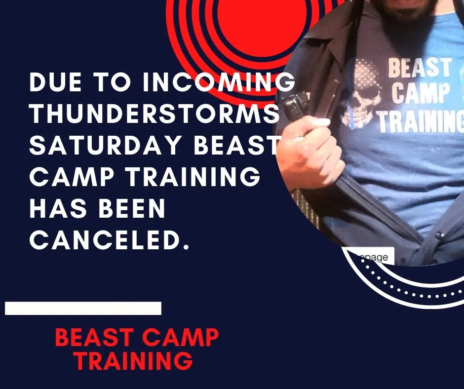 Happy Easter Weekend All! 
Unfortunately the weather will not be on our side tomorrow. We have decided to cancel now so you can all enjoy a sleep in. See you all Tuesday. 

#beastcamptraininghc #noclass #canceled